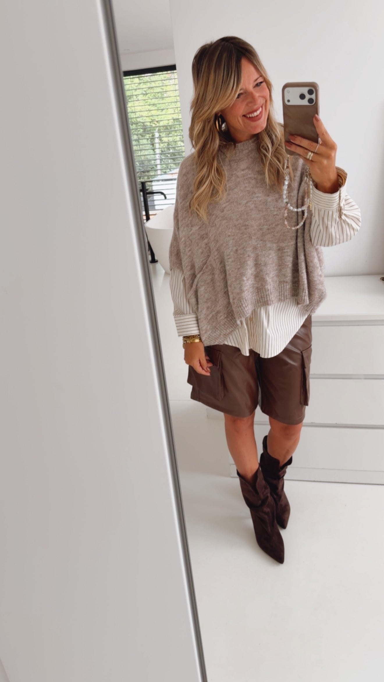 Oversize Pullunder Side Pocket