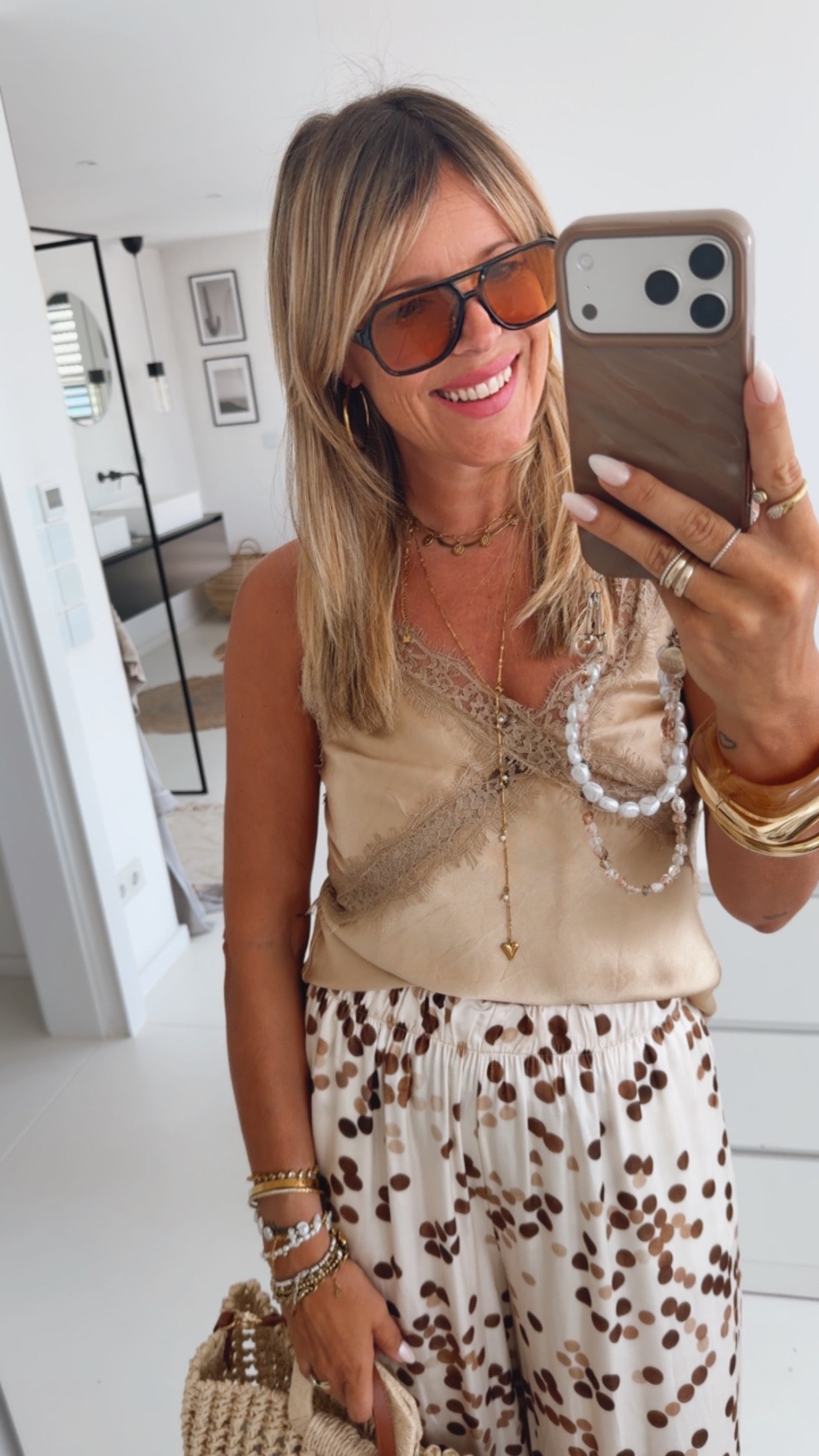 Spaghetti Lace Top