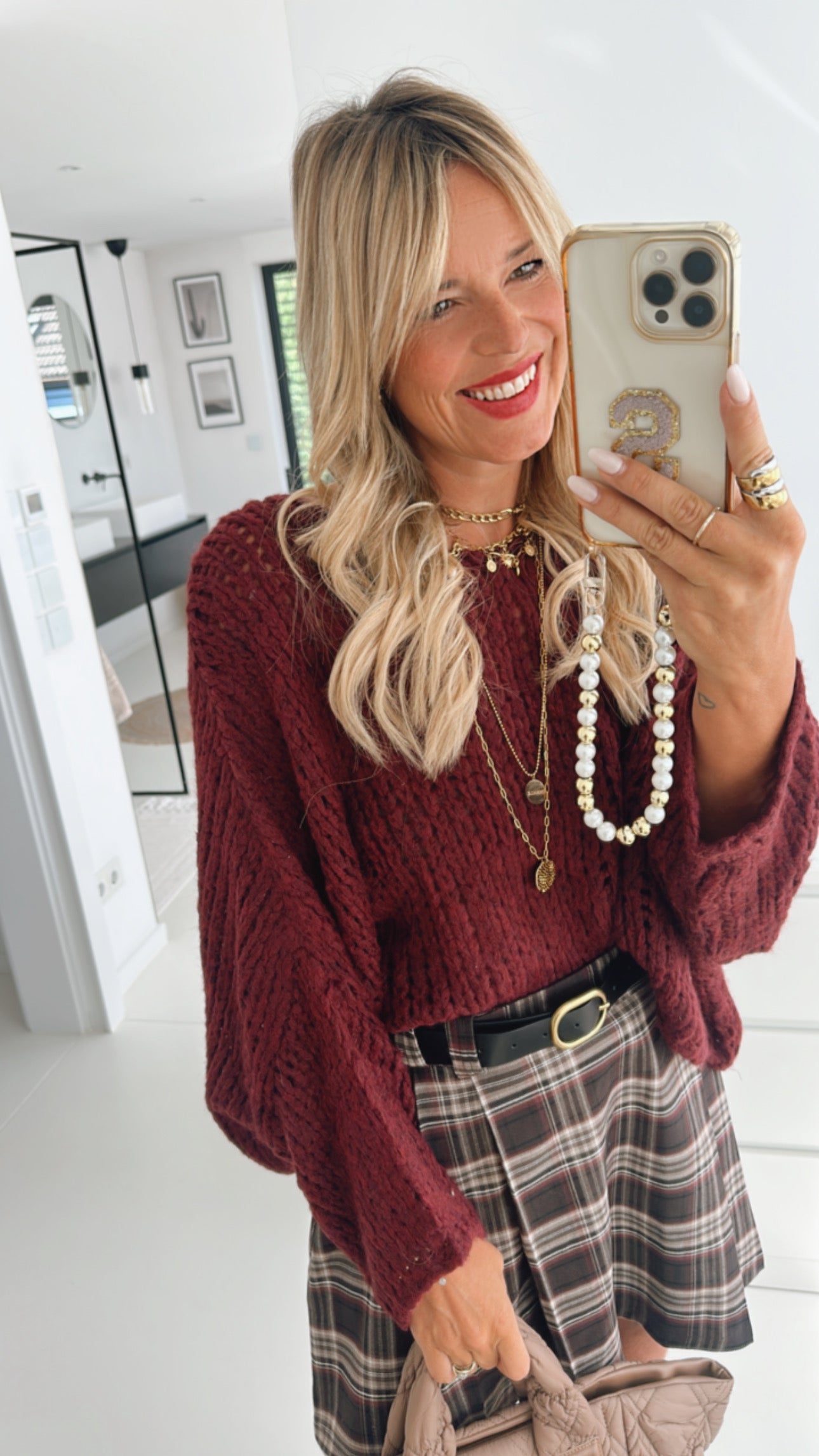 Loose Oversize Strick Pulli