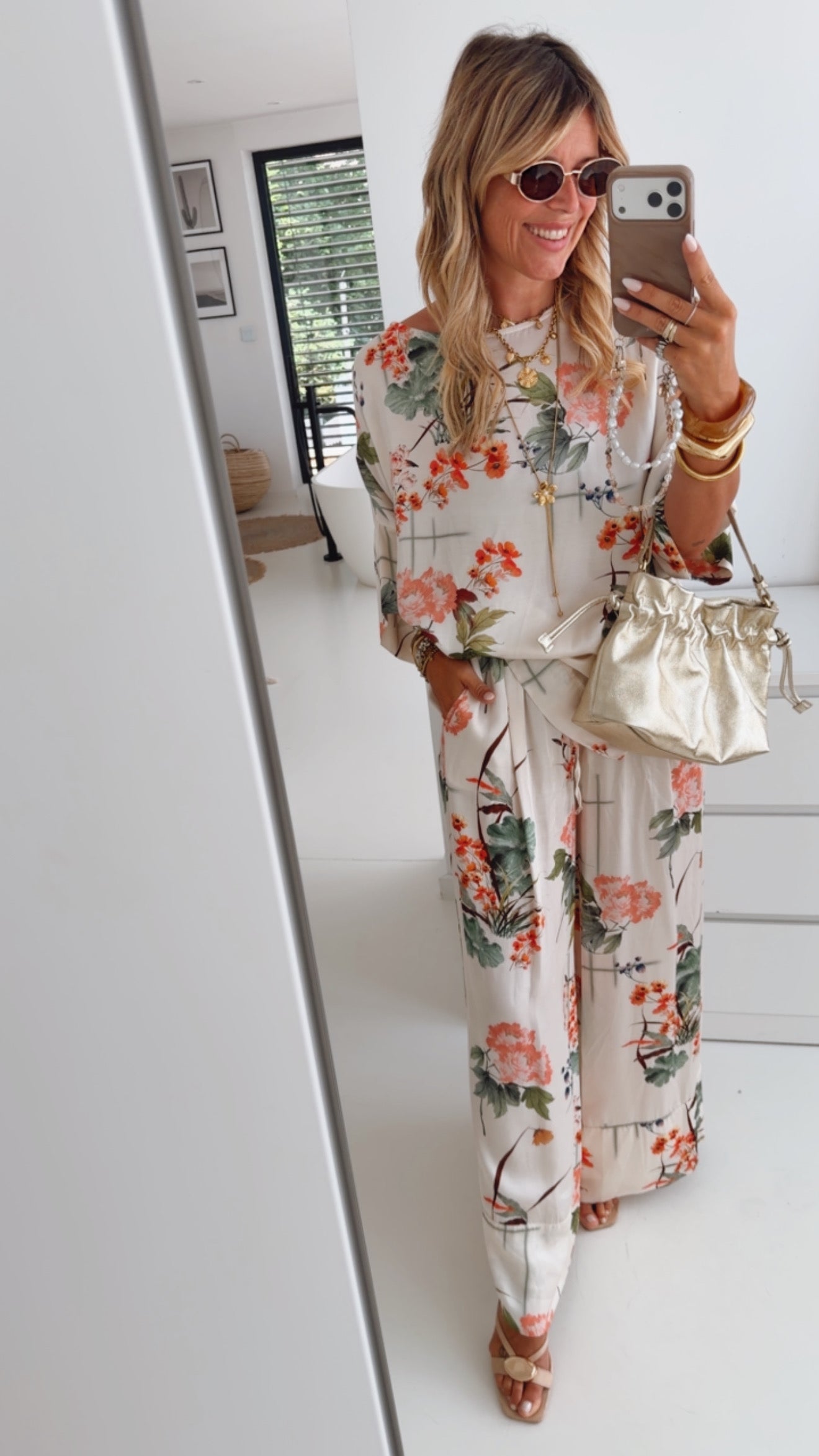 Loose Shirt Garden Vibes