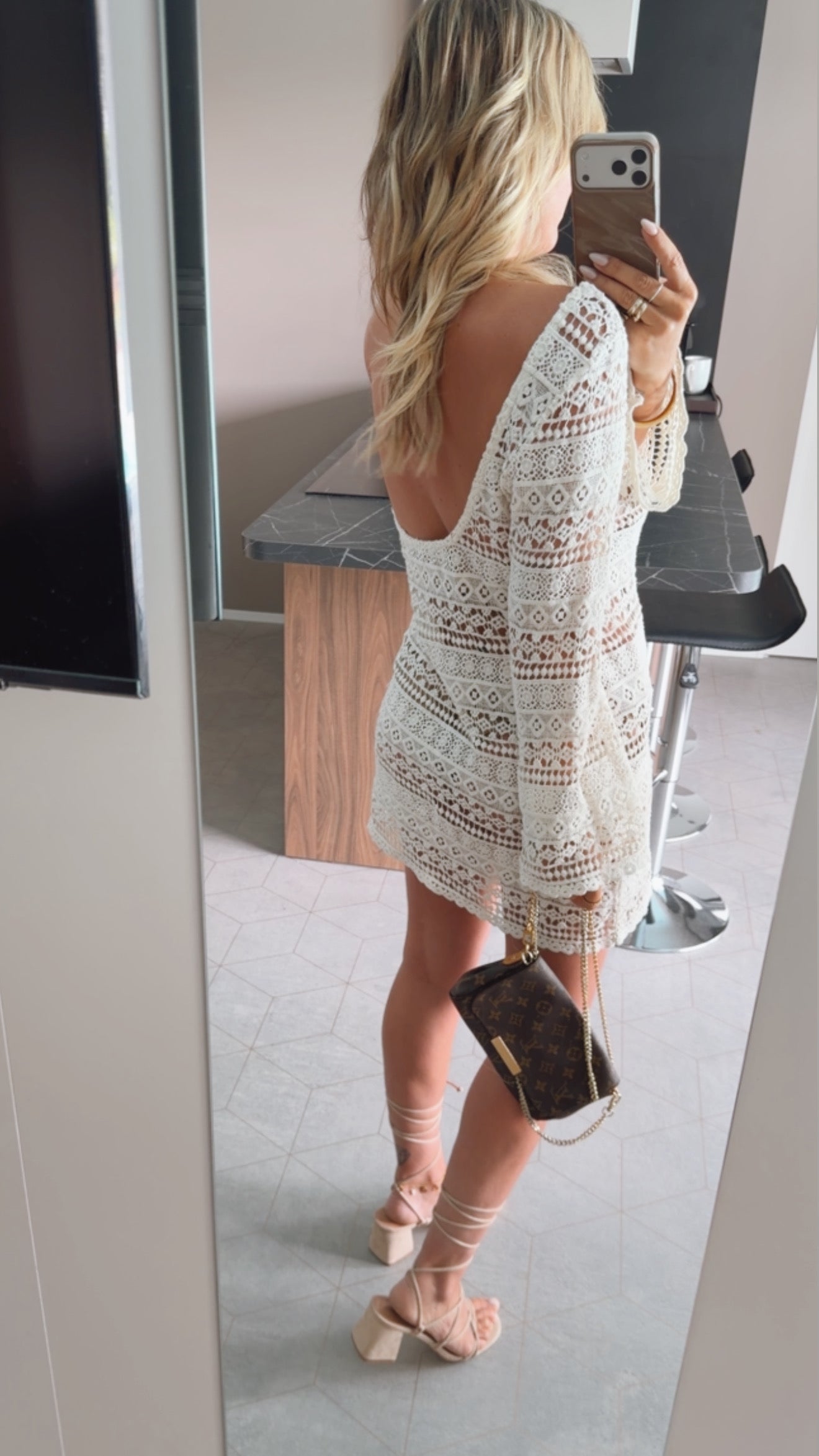 Kleid Boho Lace