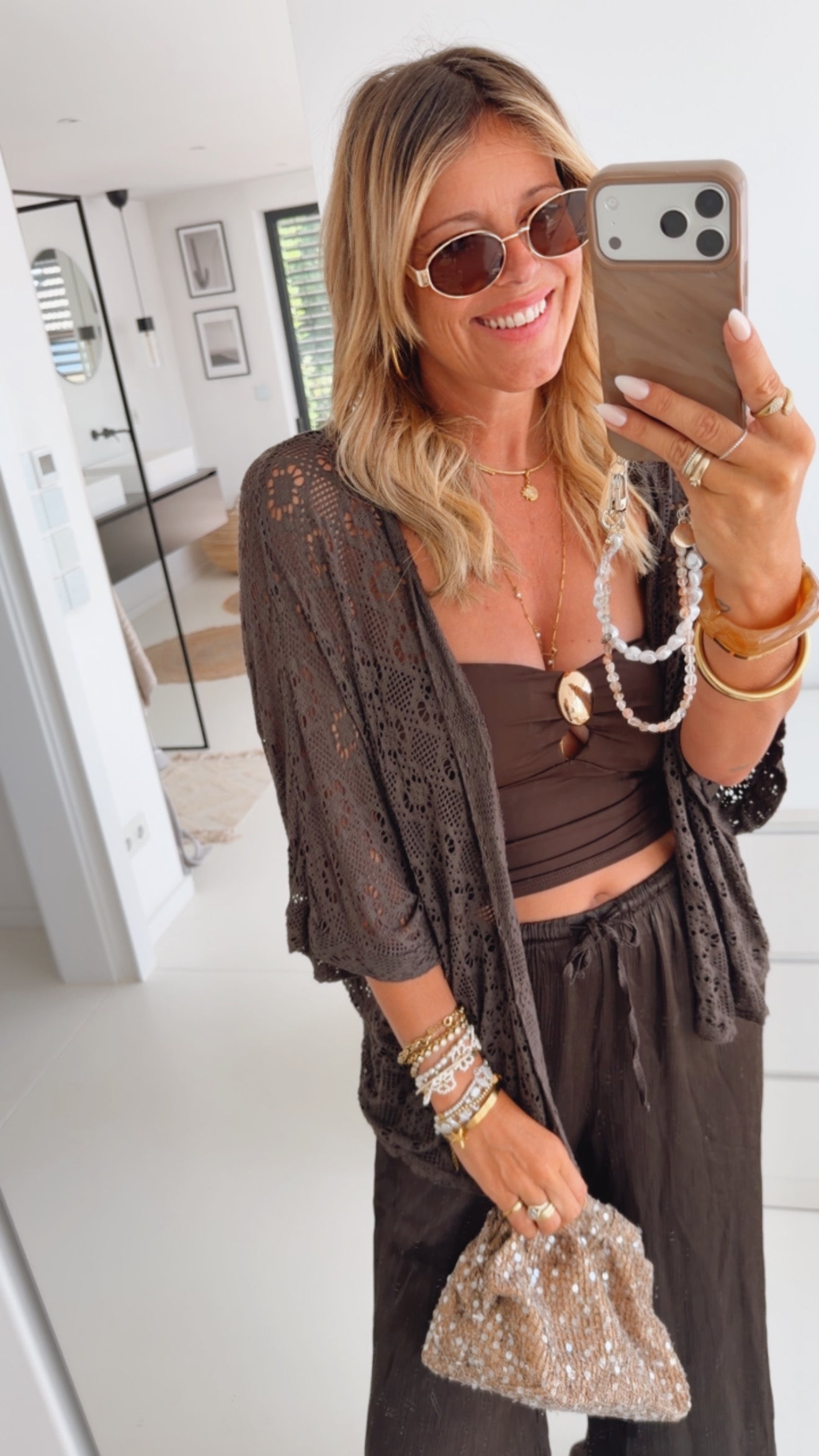 Lace Kimono Loose