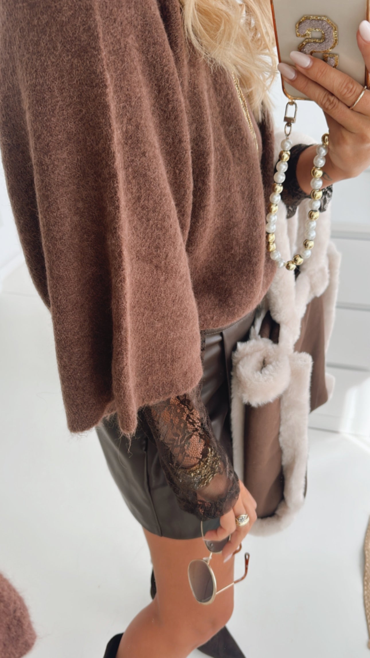 Midi Knit Pulli Loosearm