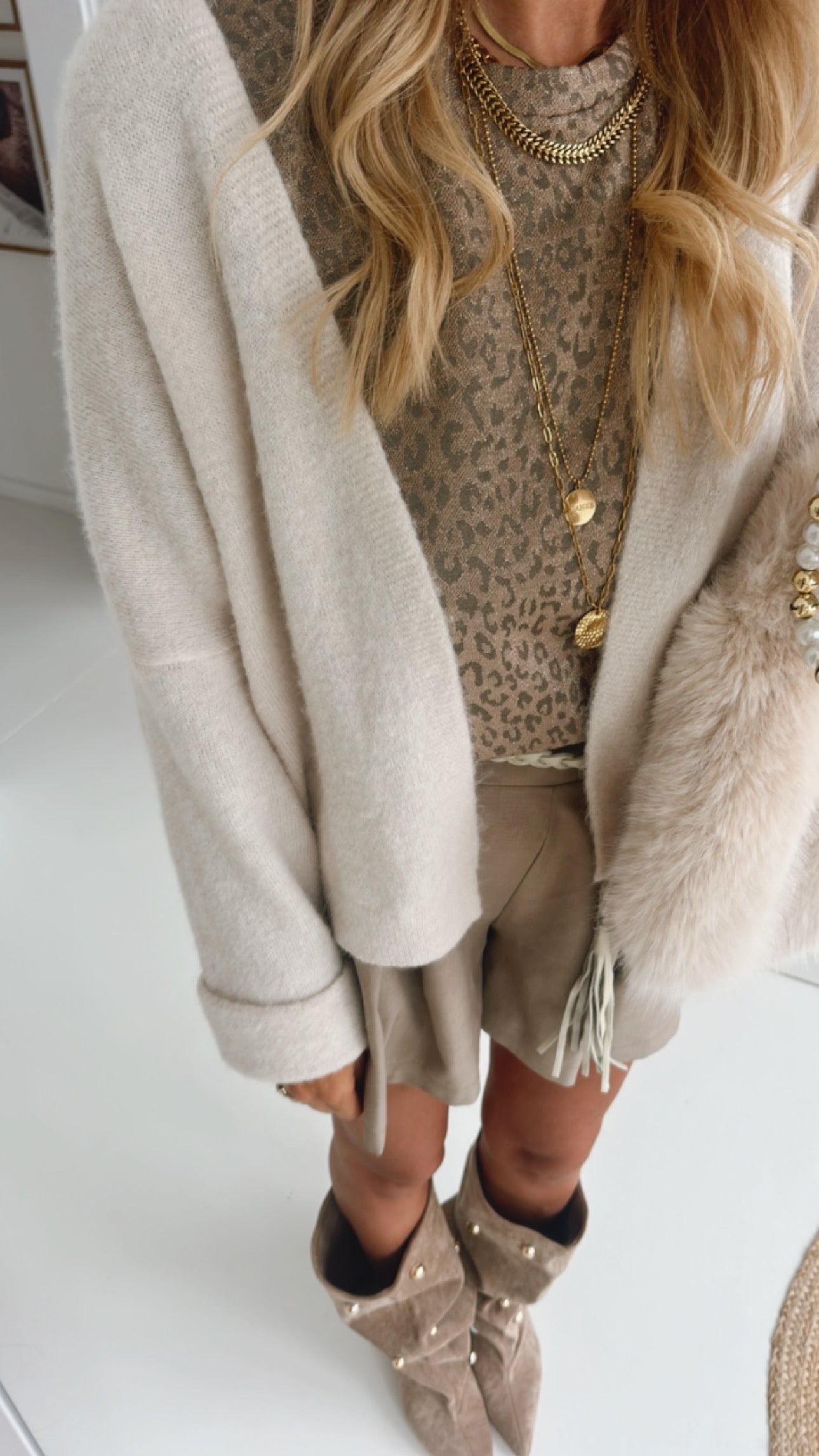 Strickjacke Essential
