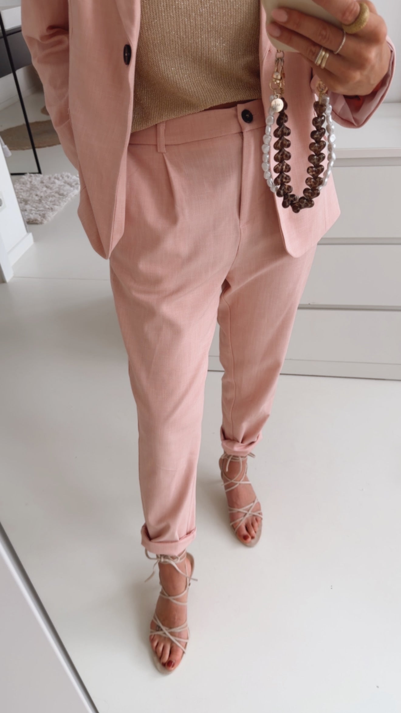 Anzugshose Structured