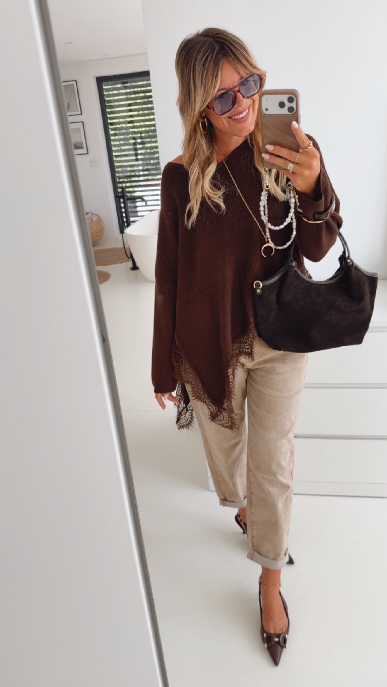 Jeans Pearl Chain