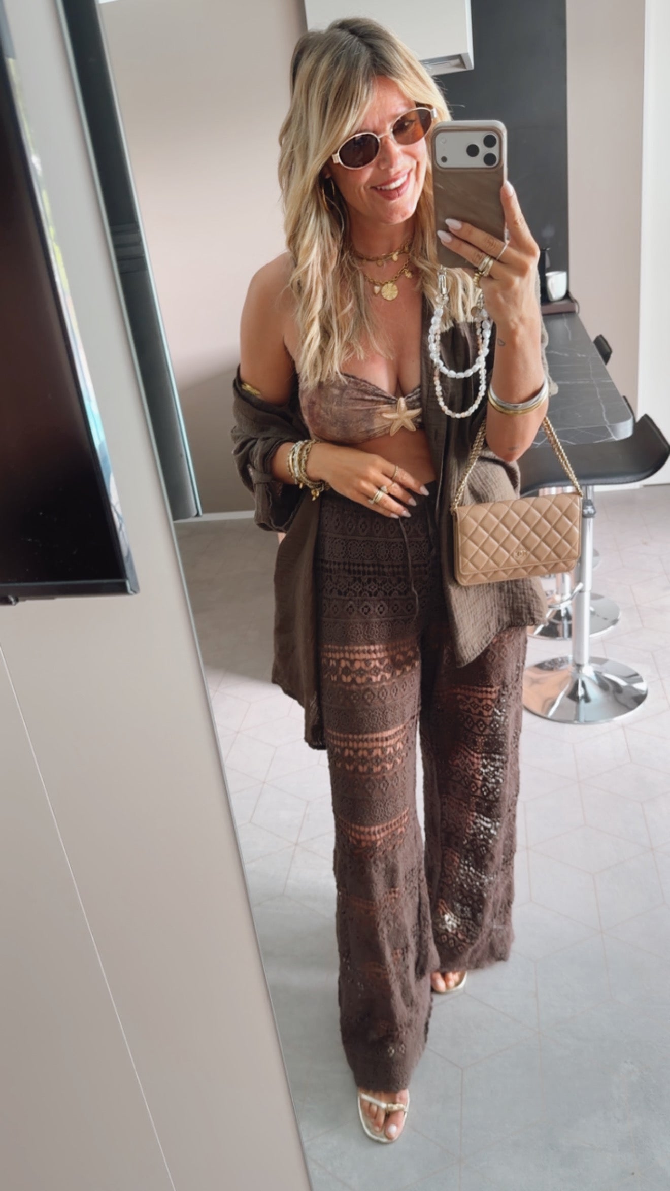 Hose Boho Lace