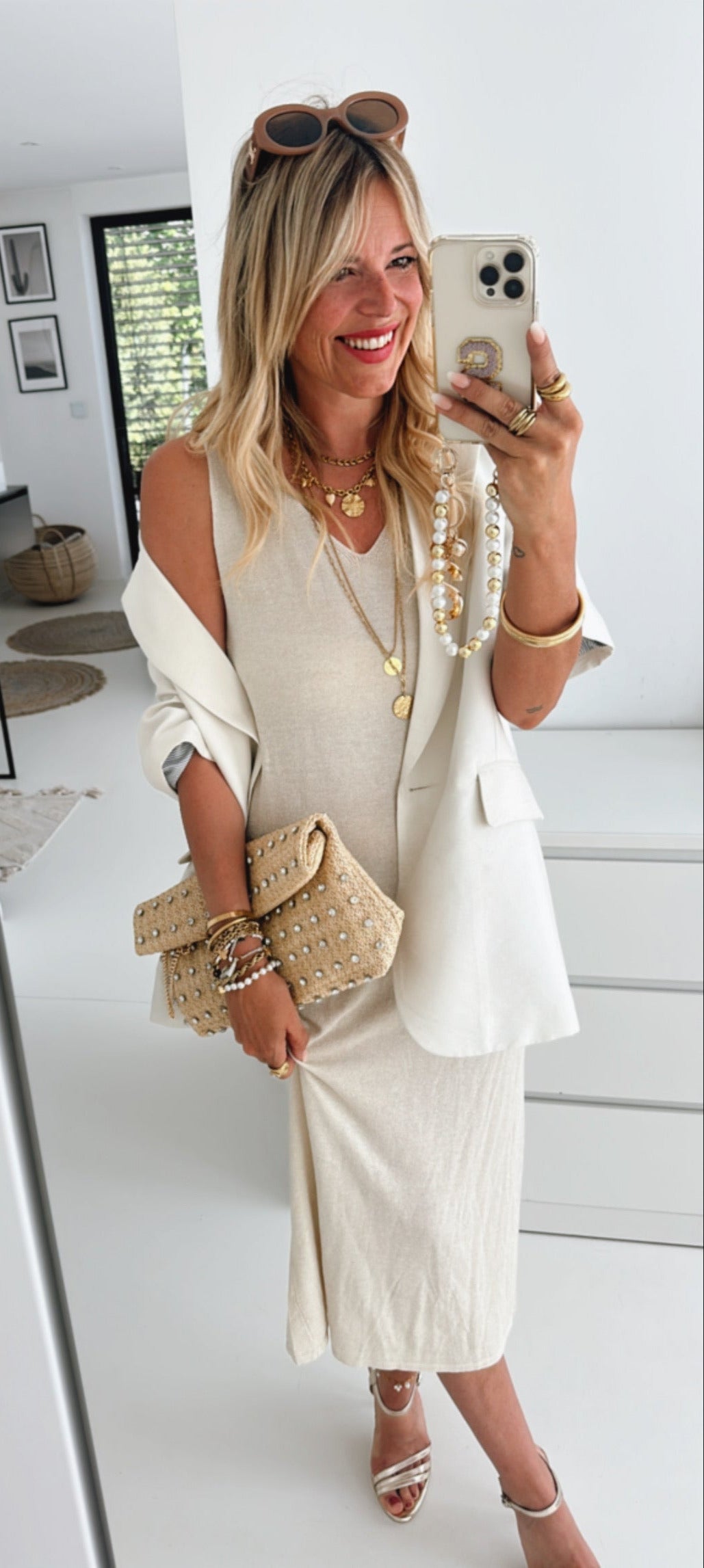 Knit Kleid Glitter