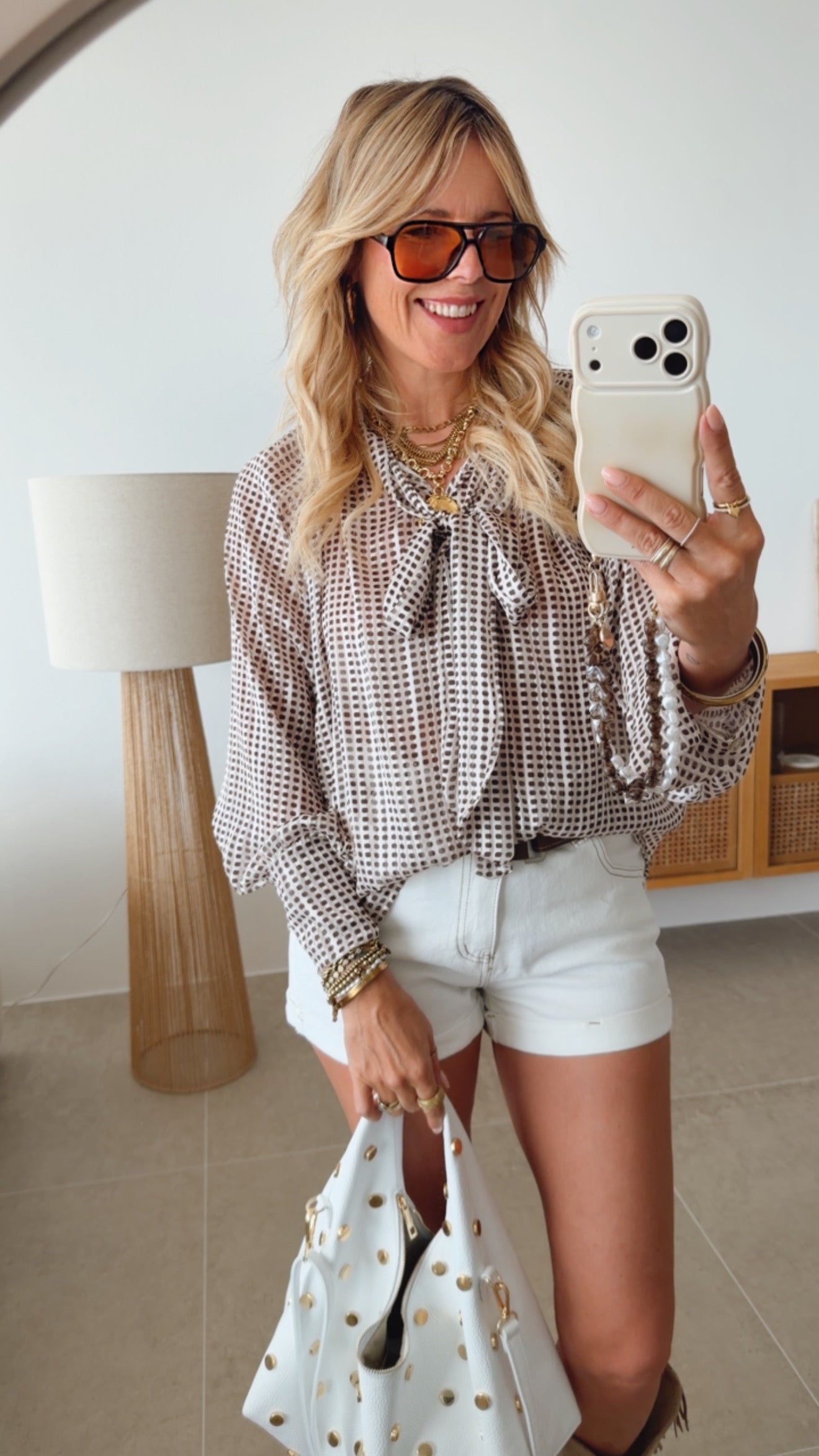 Bluse Square Pattern
