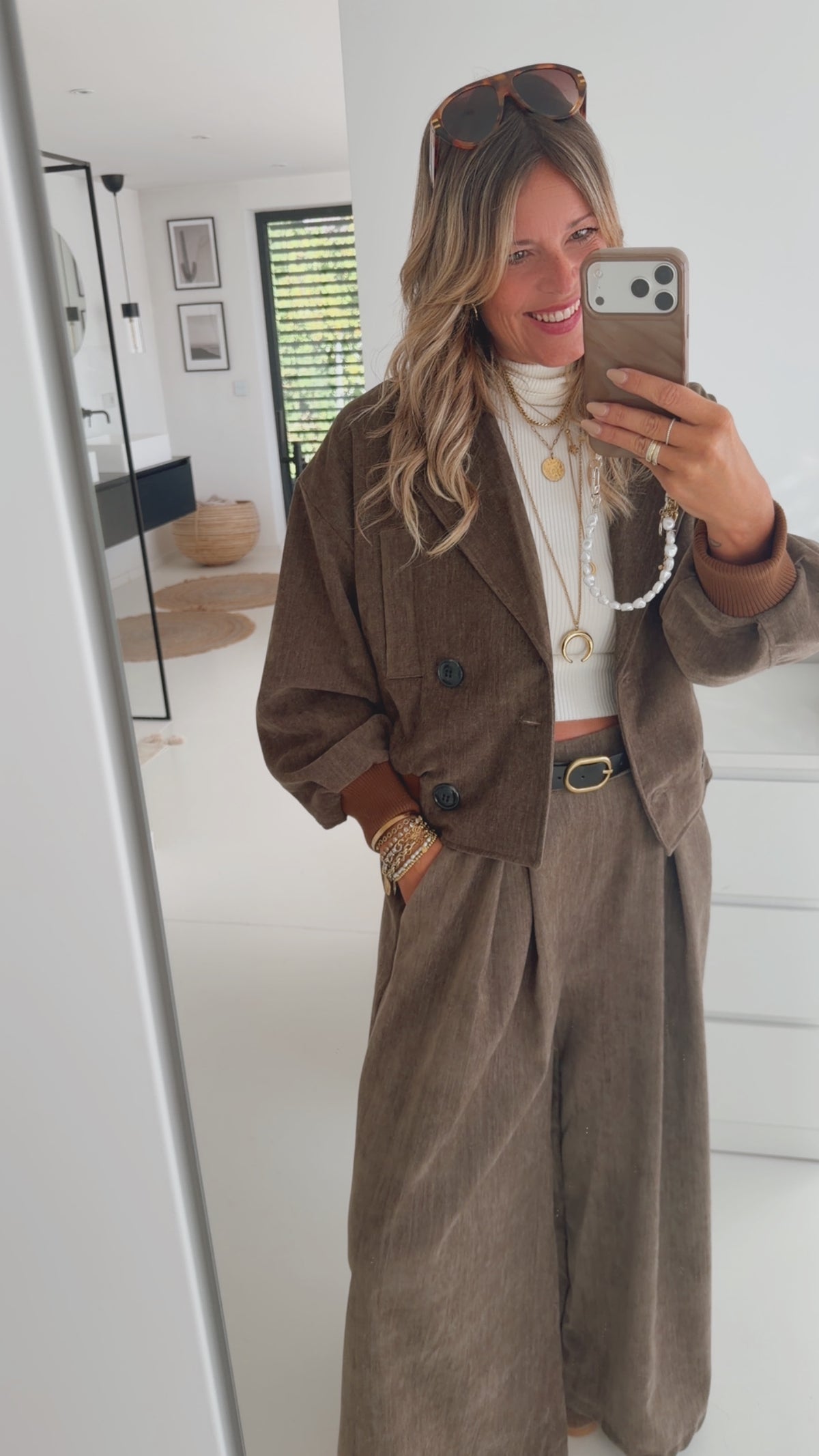 Bomberjacke Soft Cord