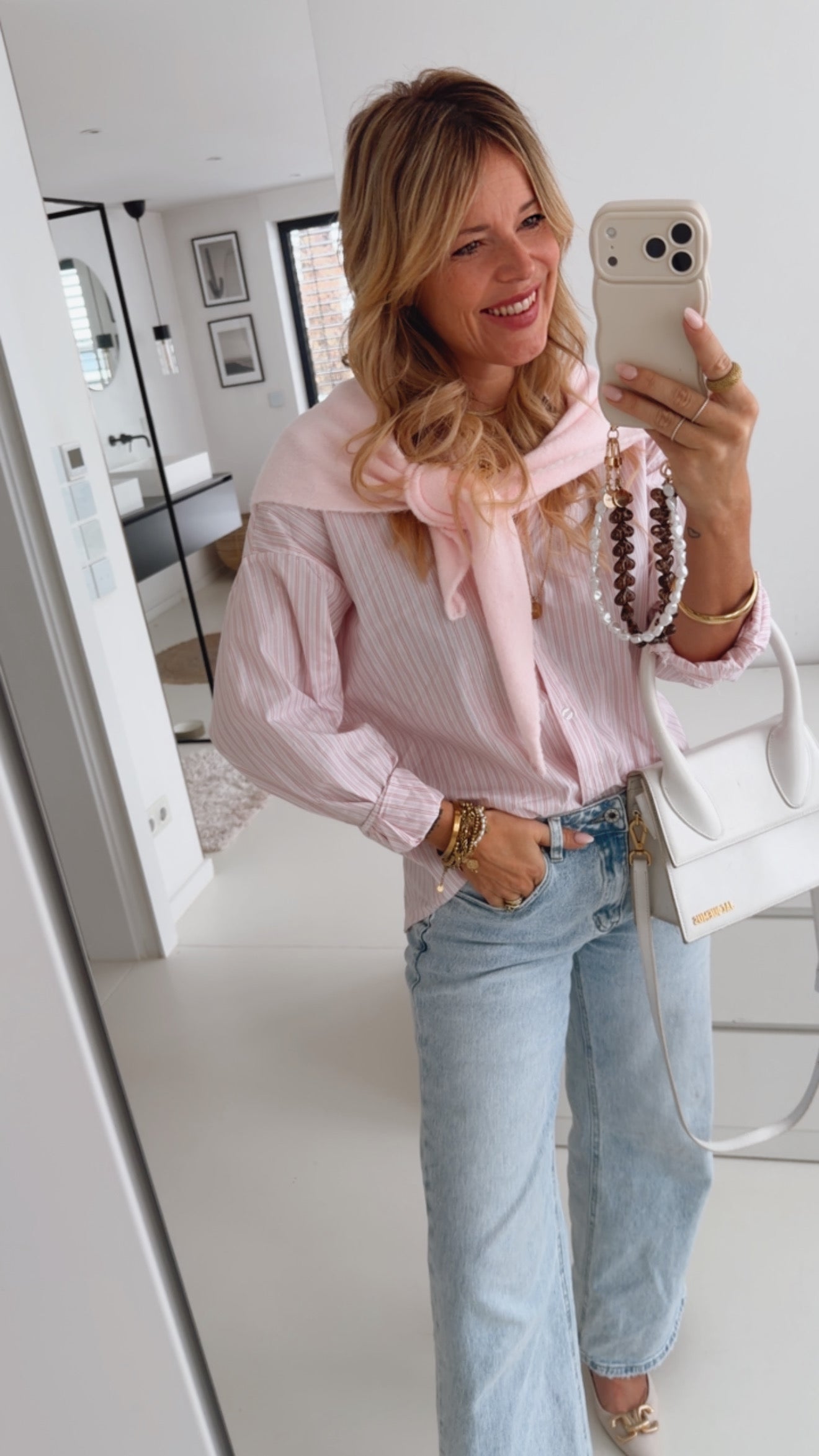 Hemd Glitter Stripes