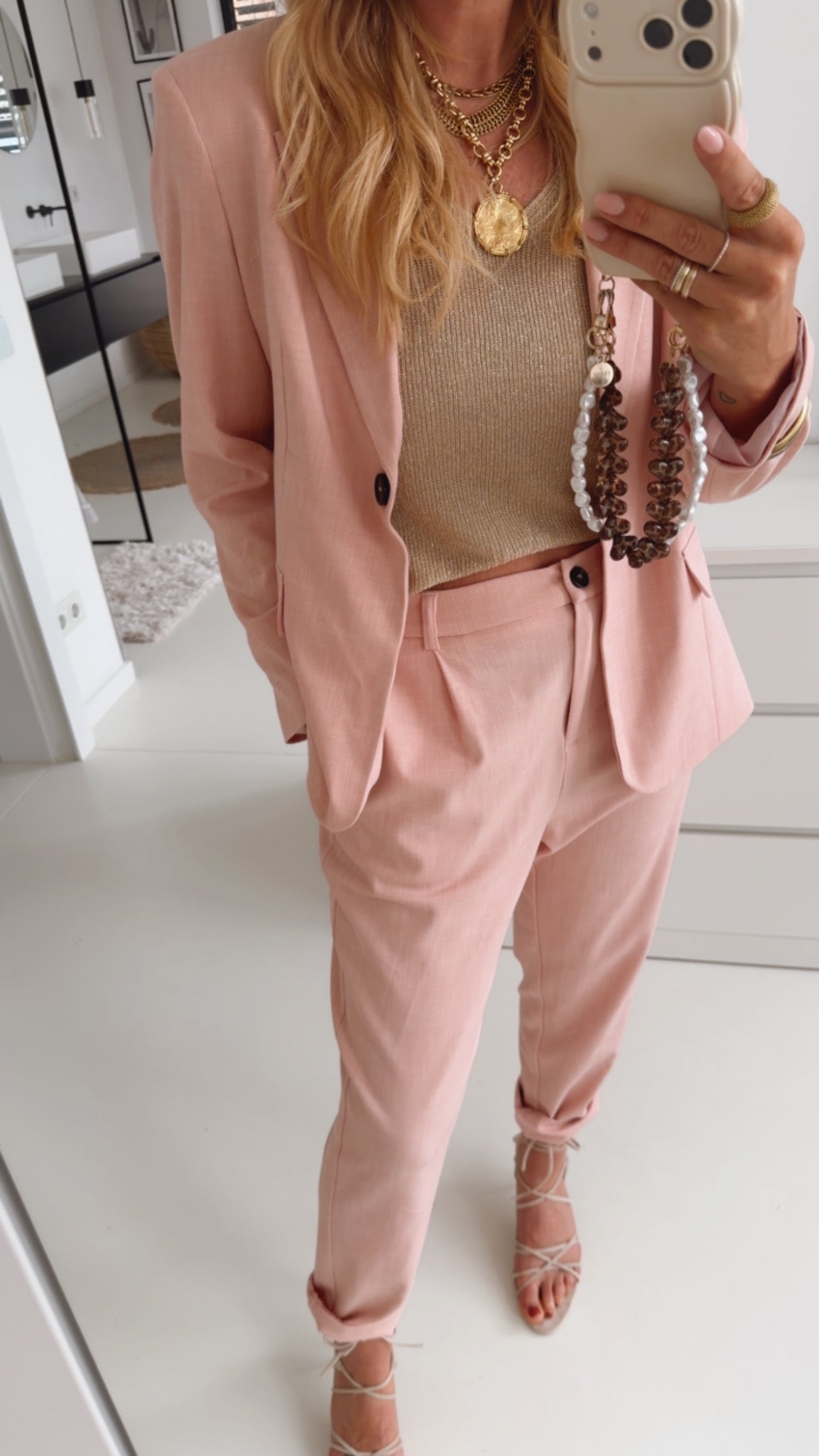 Loose Knit Top Glitter