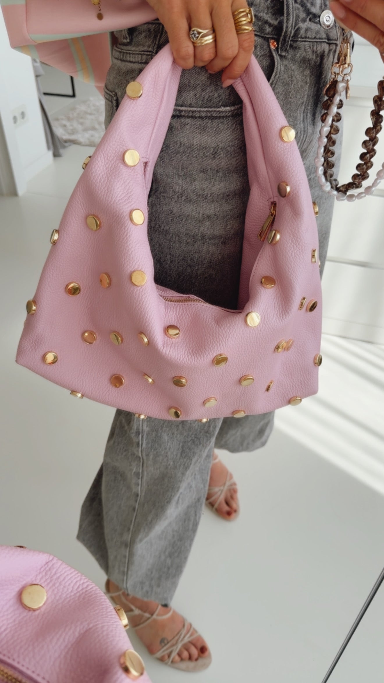Tasche Golden Studs