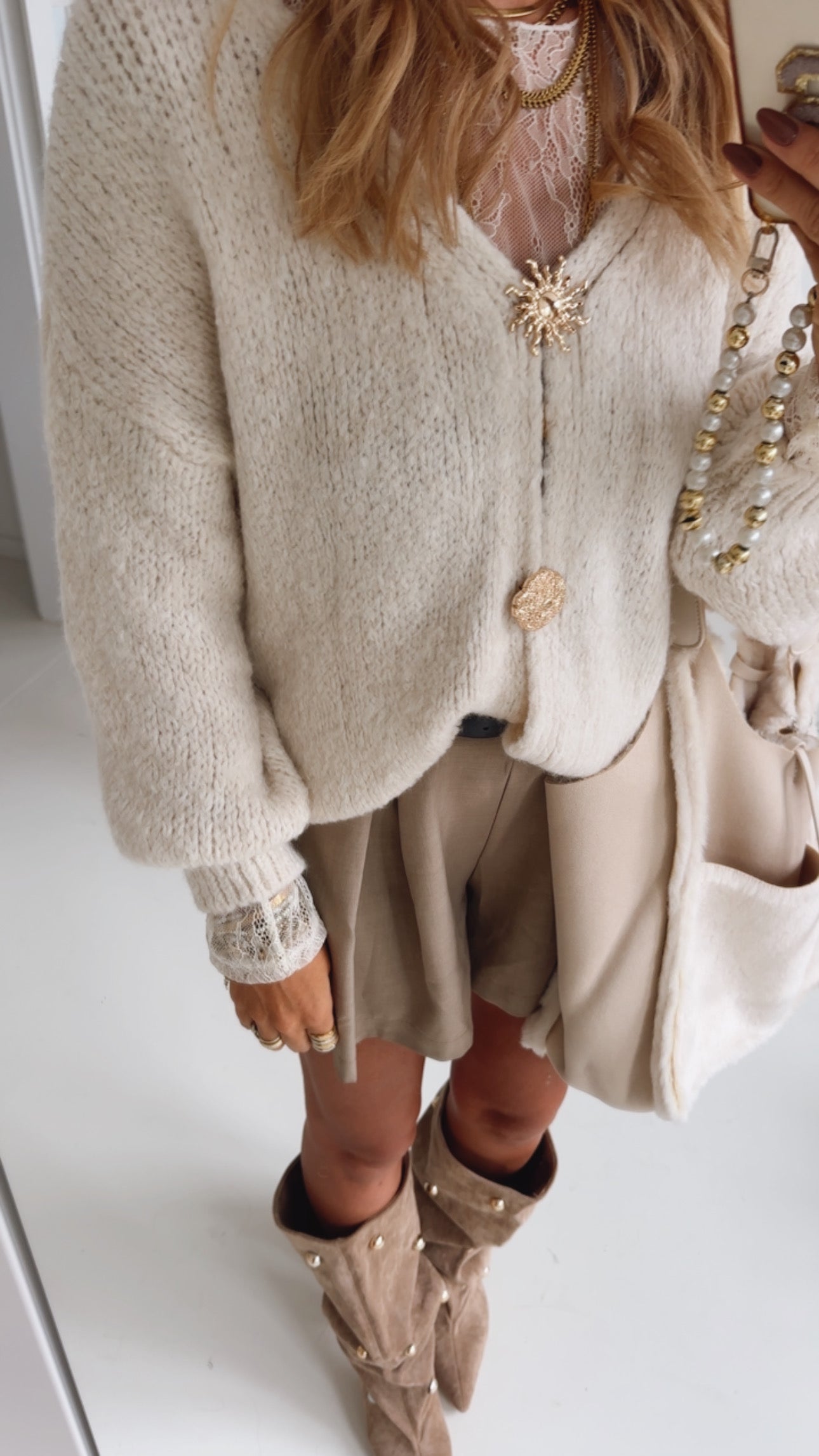 Strickjacke Beautiful Buttons