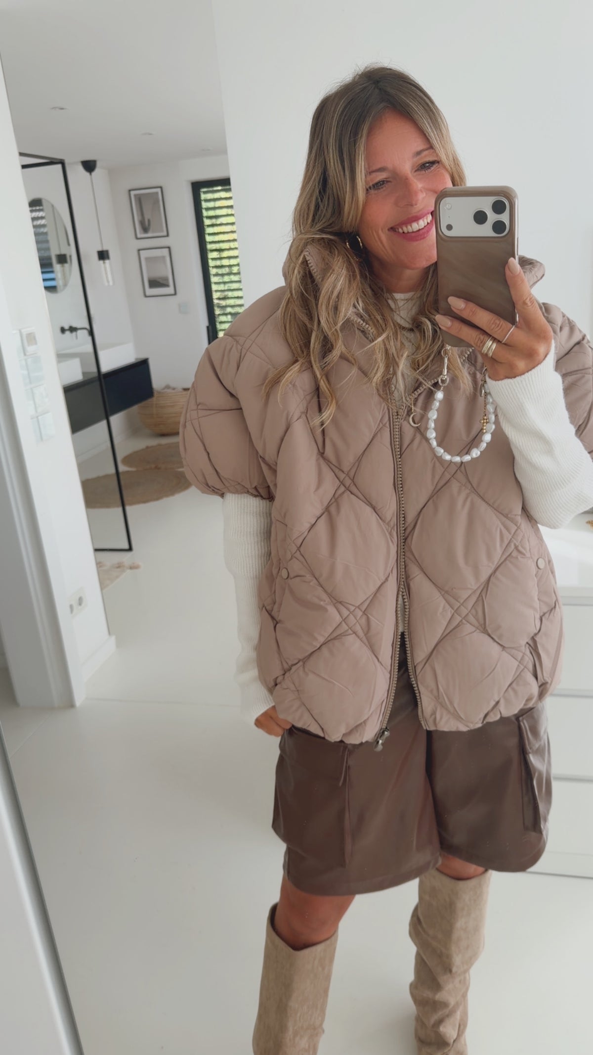 Puffer Weste Chunky