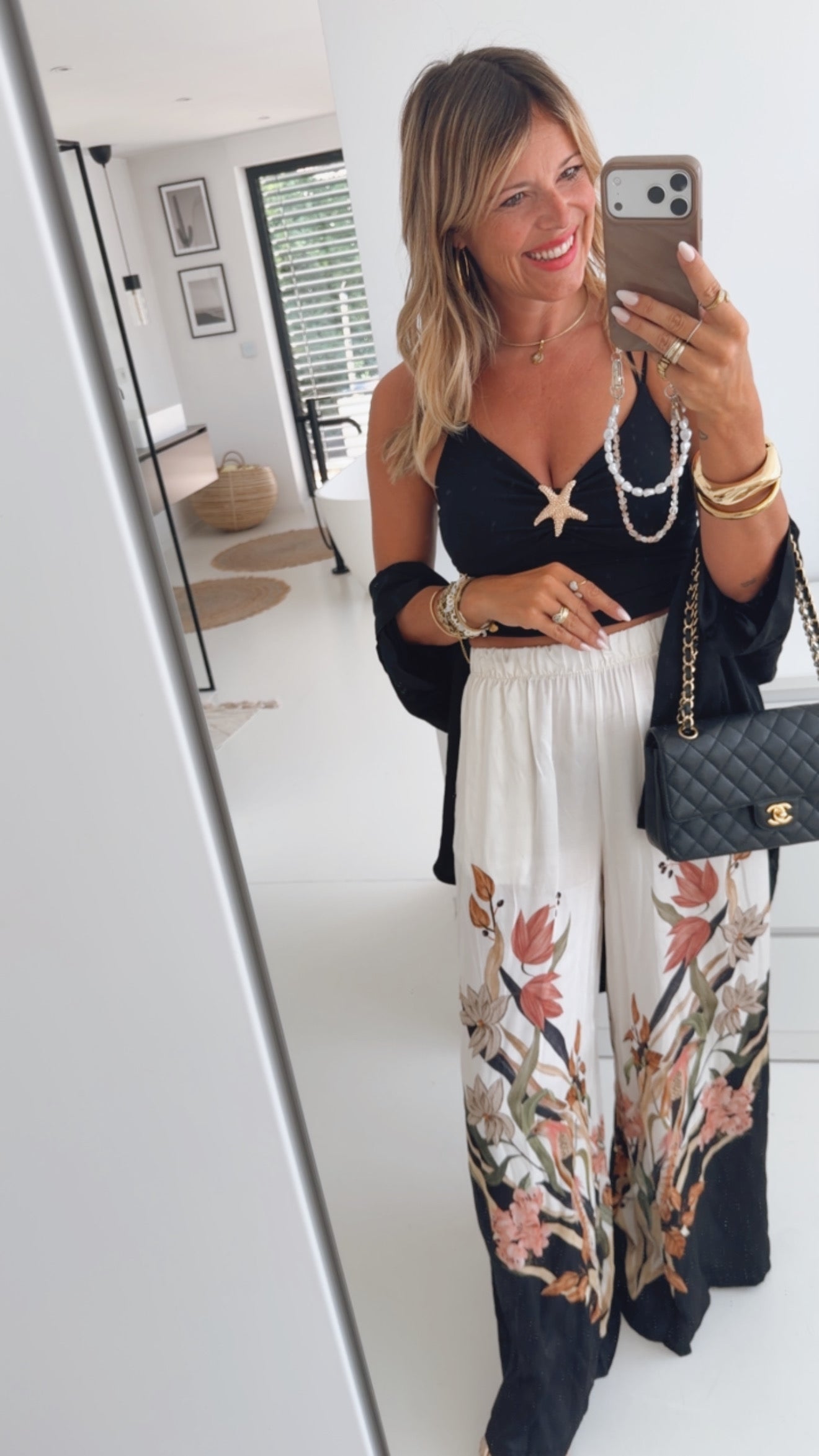 Cross Back Top Seestern