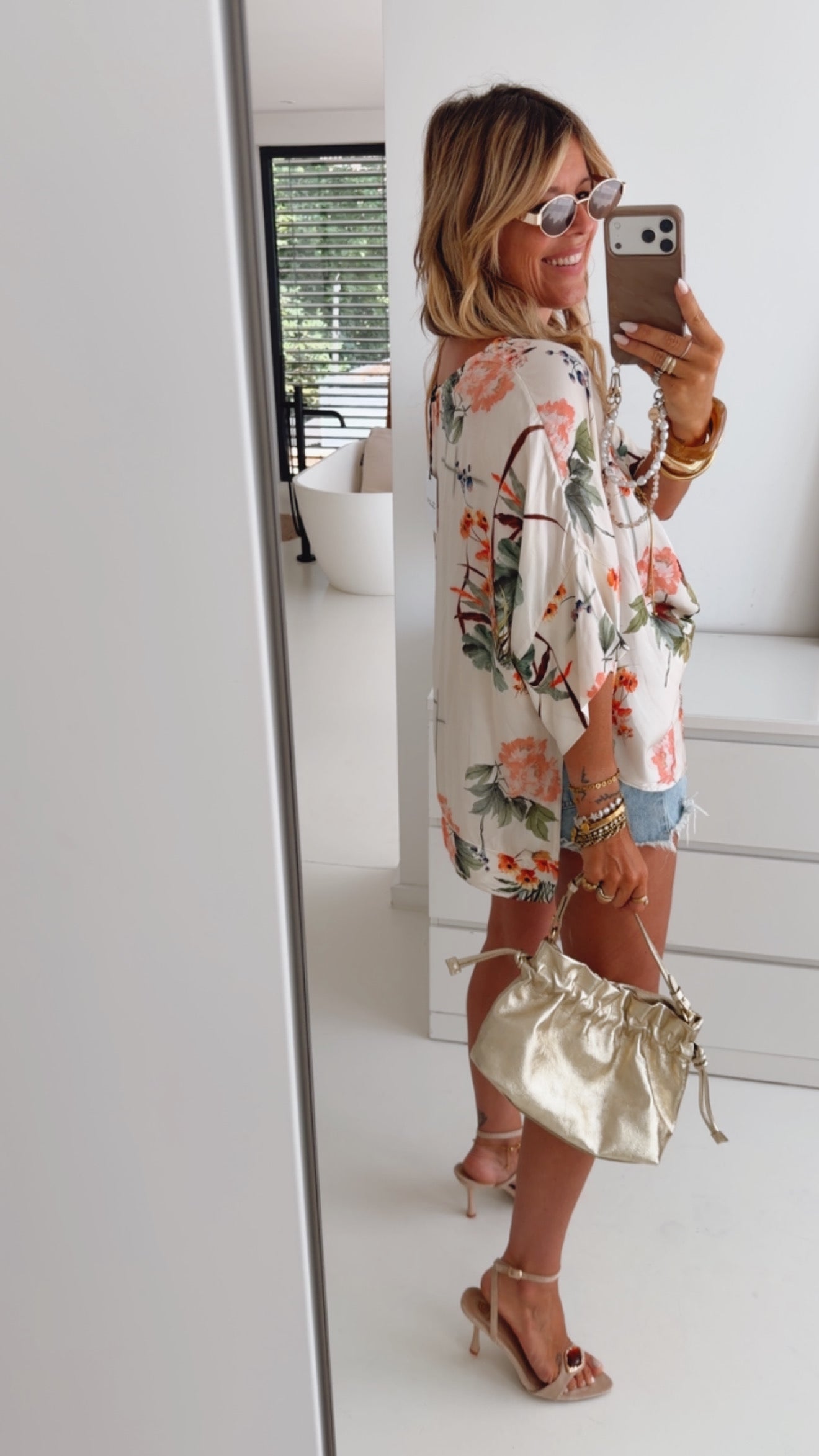 Loose Shirt Garden Vibes