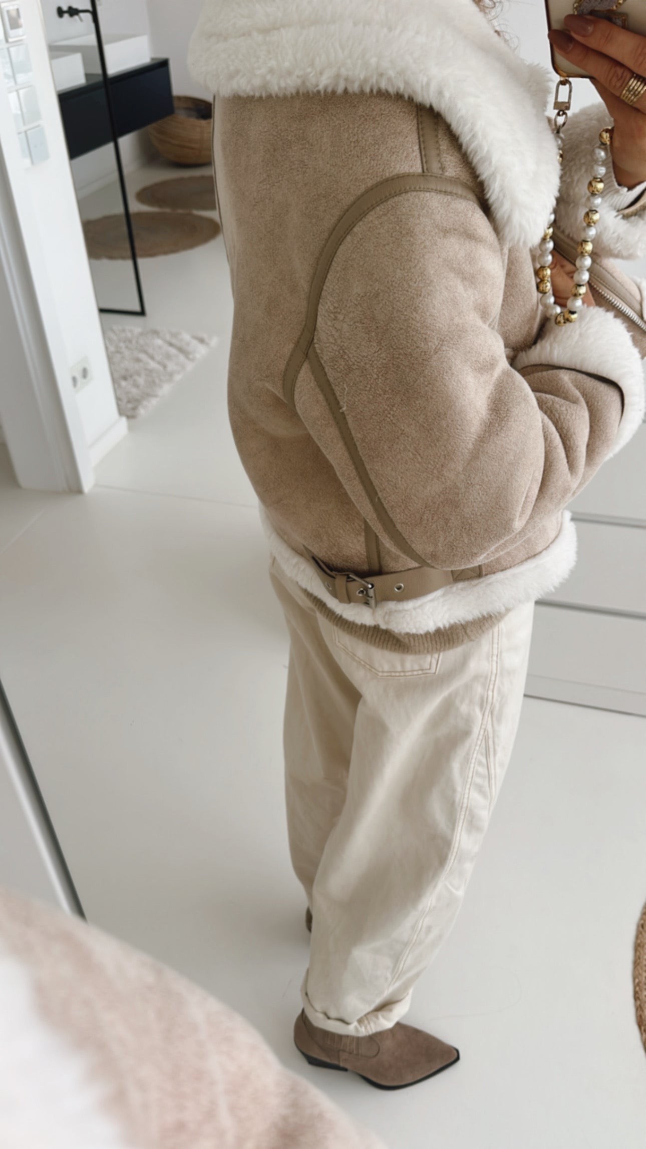 Midi Jacke British Flâner