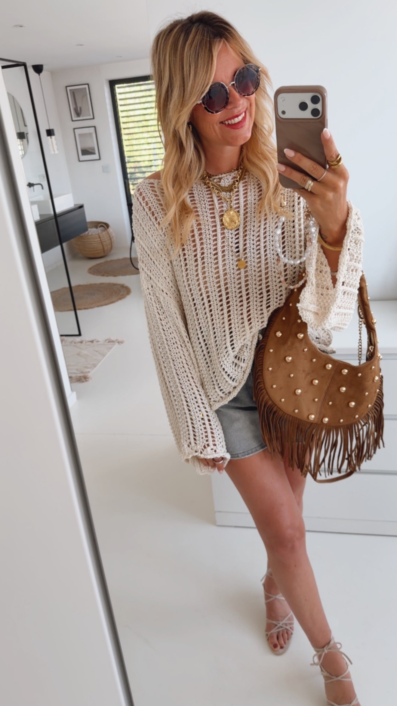 Crochet Pulli Loosearm