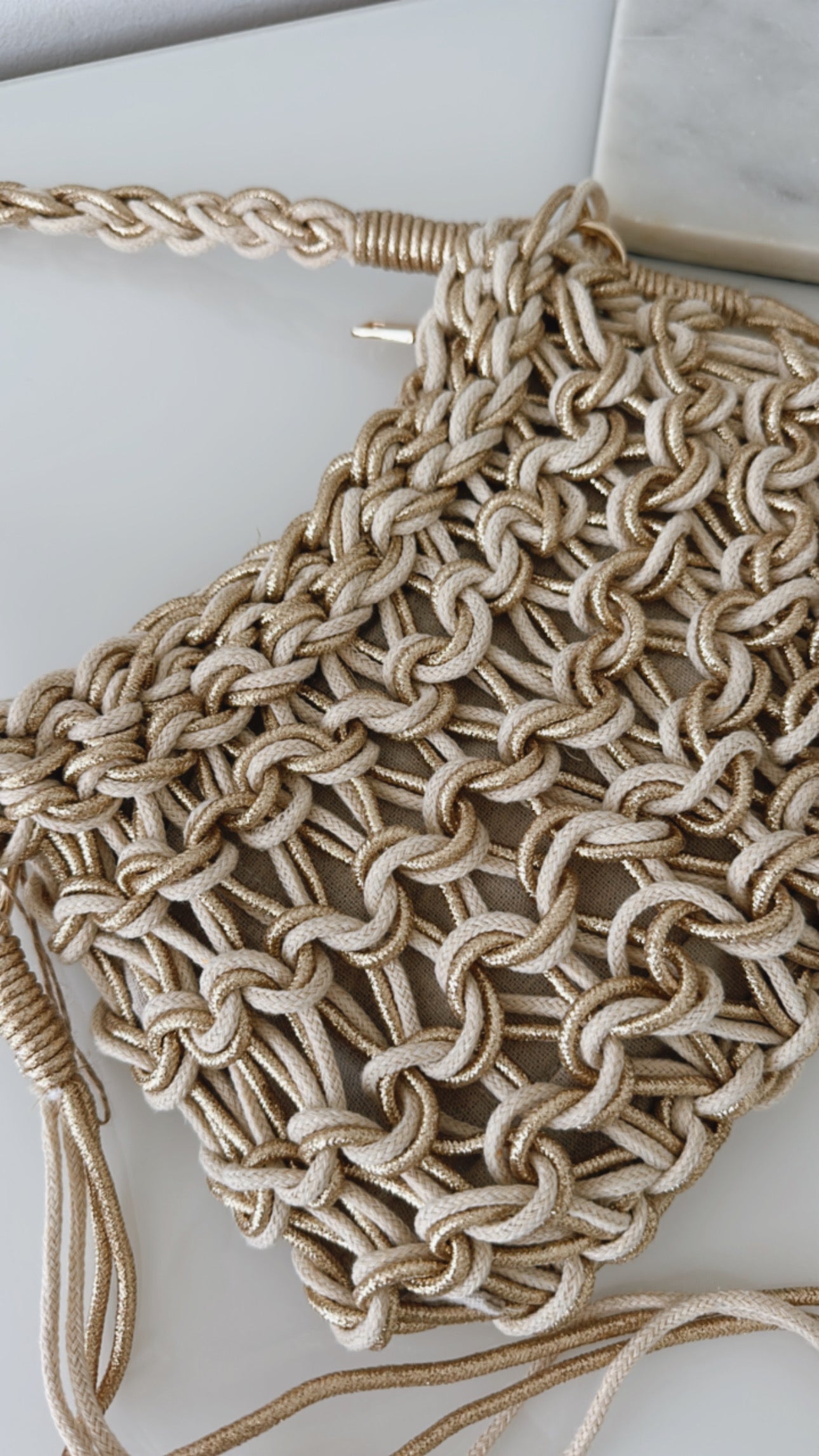 Tasche Gold Boho