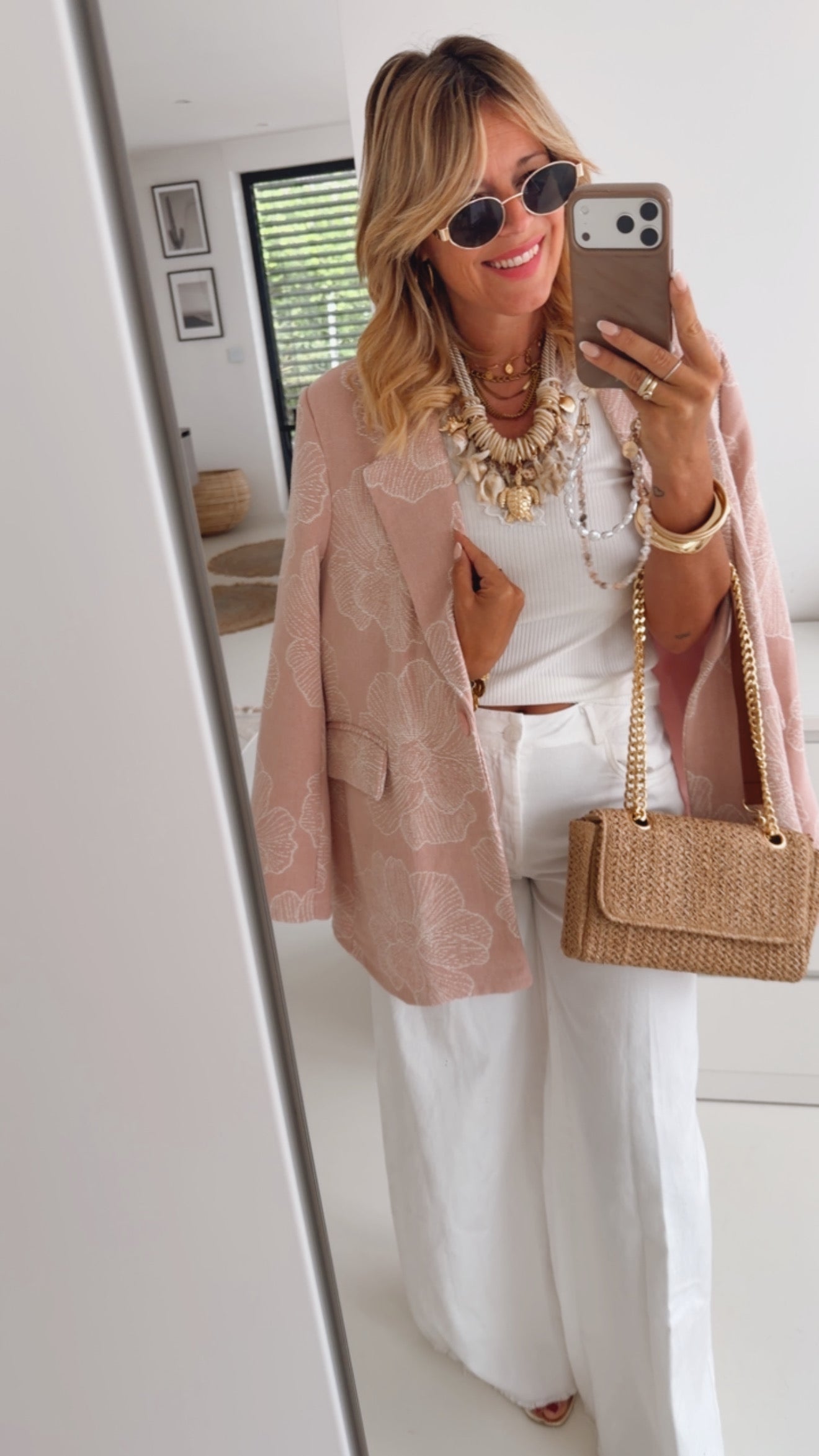 Blazer Big Flowers