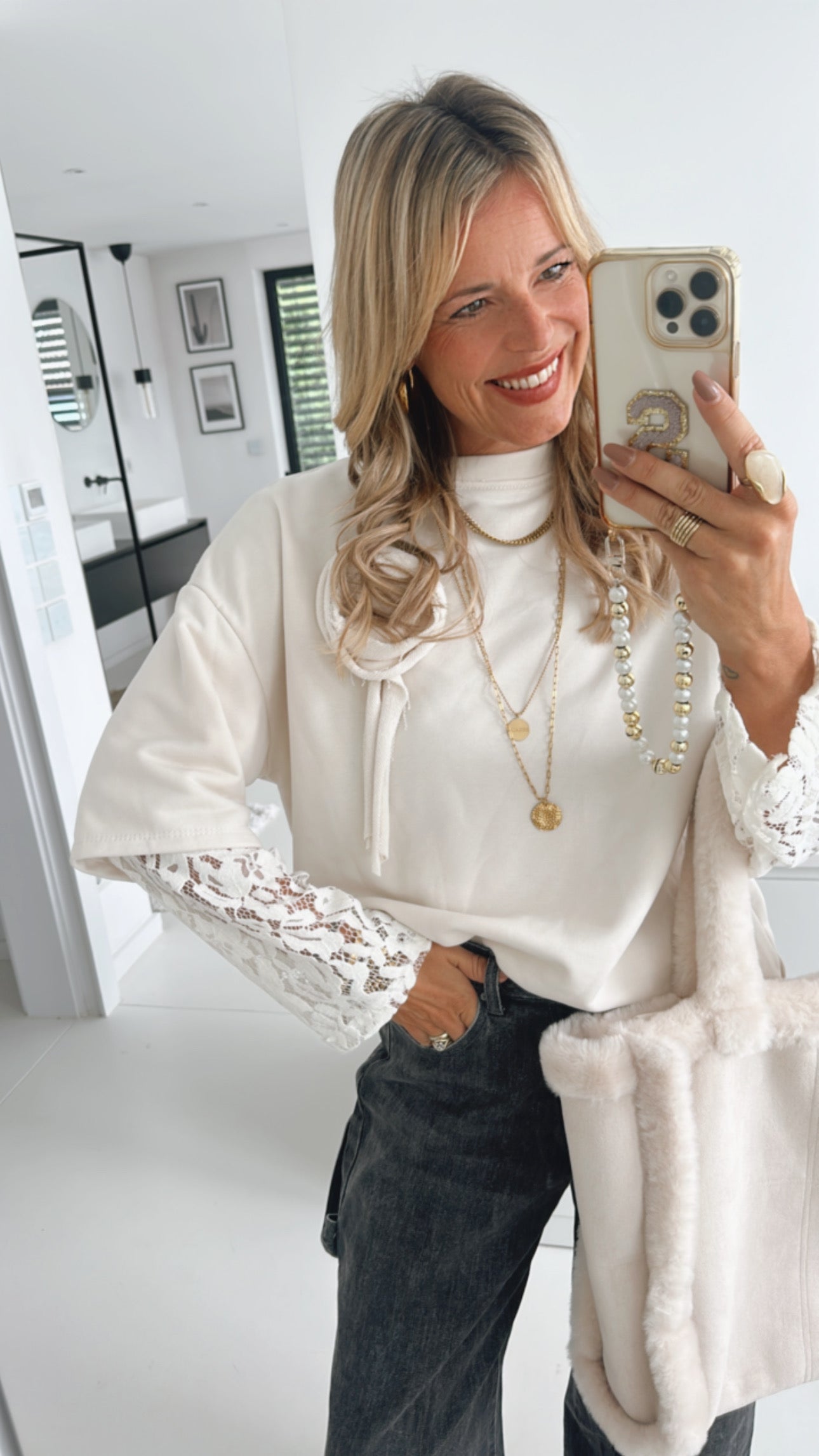 Midi Sweat Pulli Lacearms