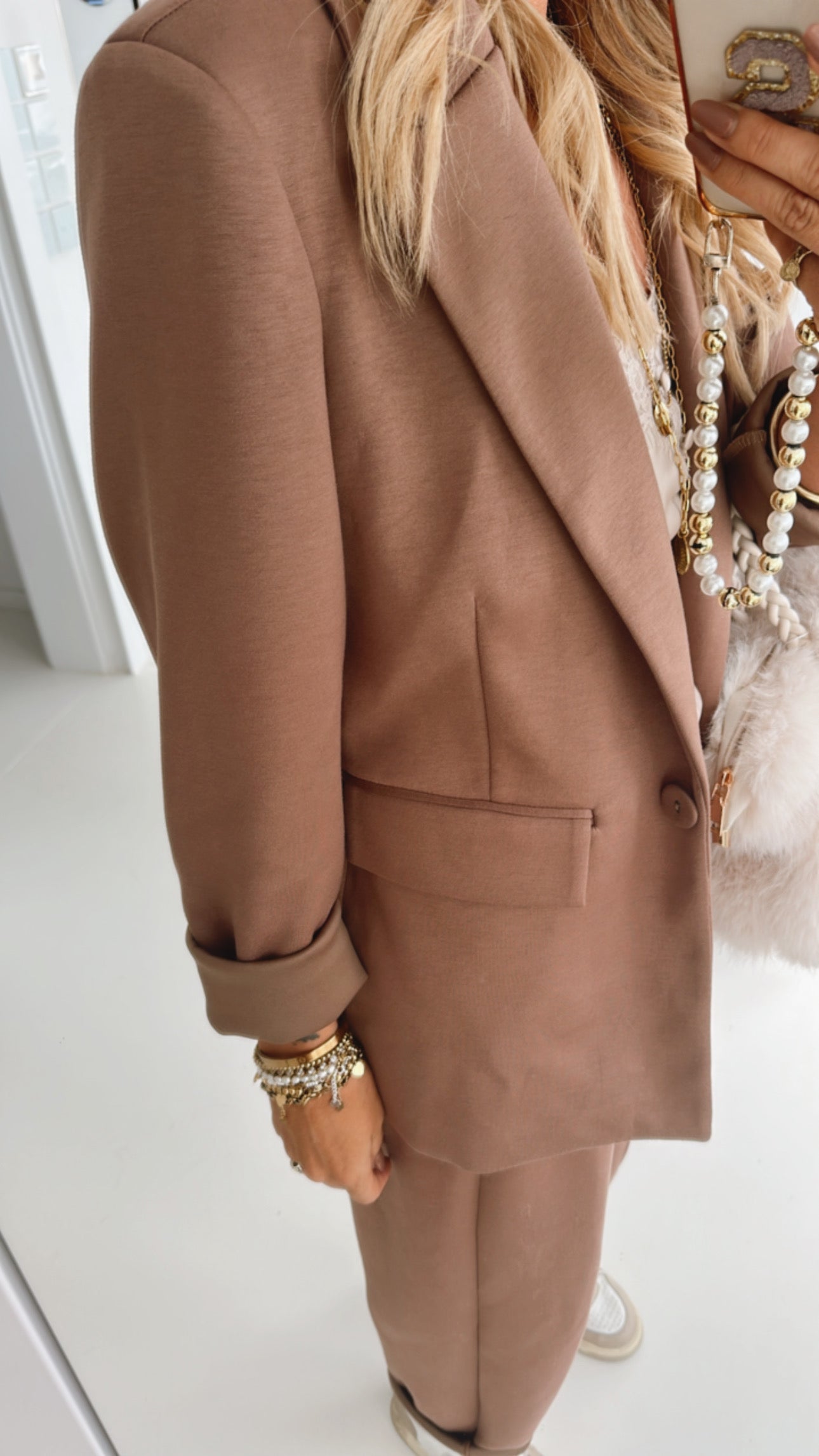 Stoff Blazer Sporty
