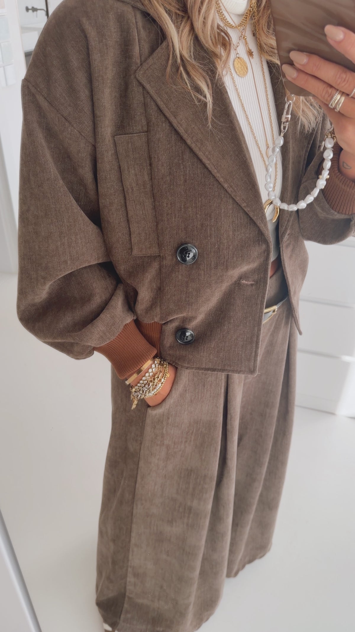 Bomberjacke Soft Cord