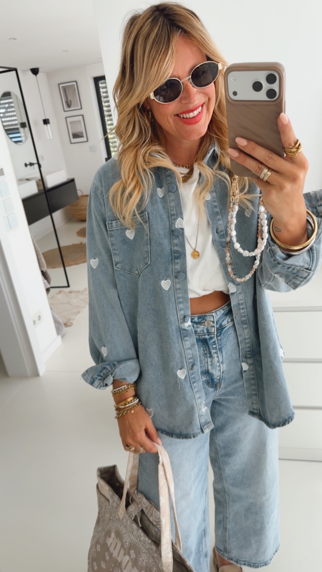 Jeans Hemd Hearts