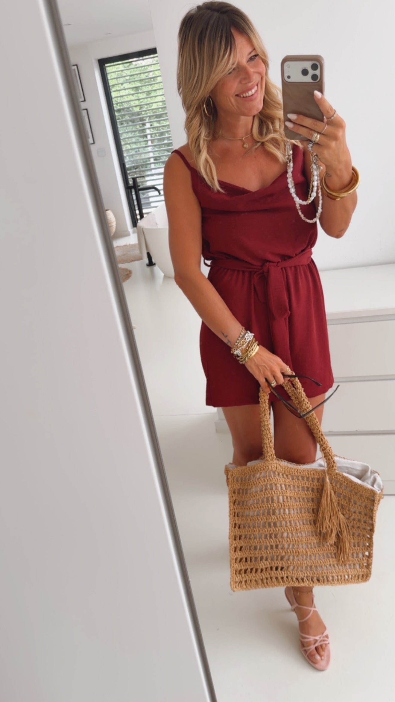 Short Jumper Bindeschleife