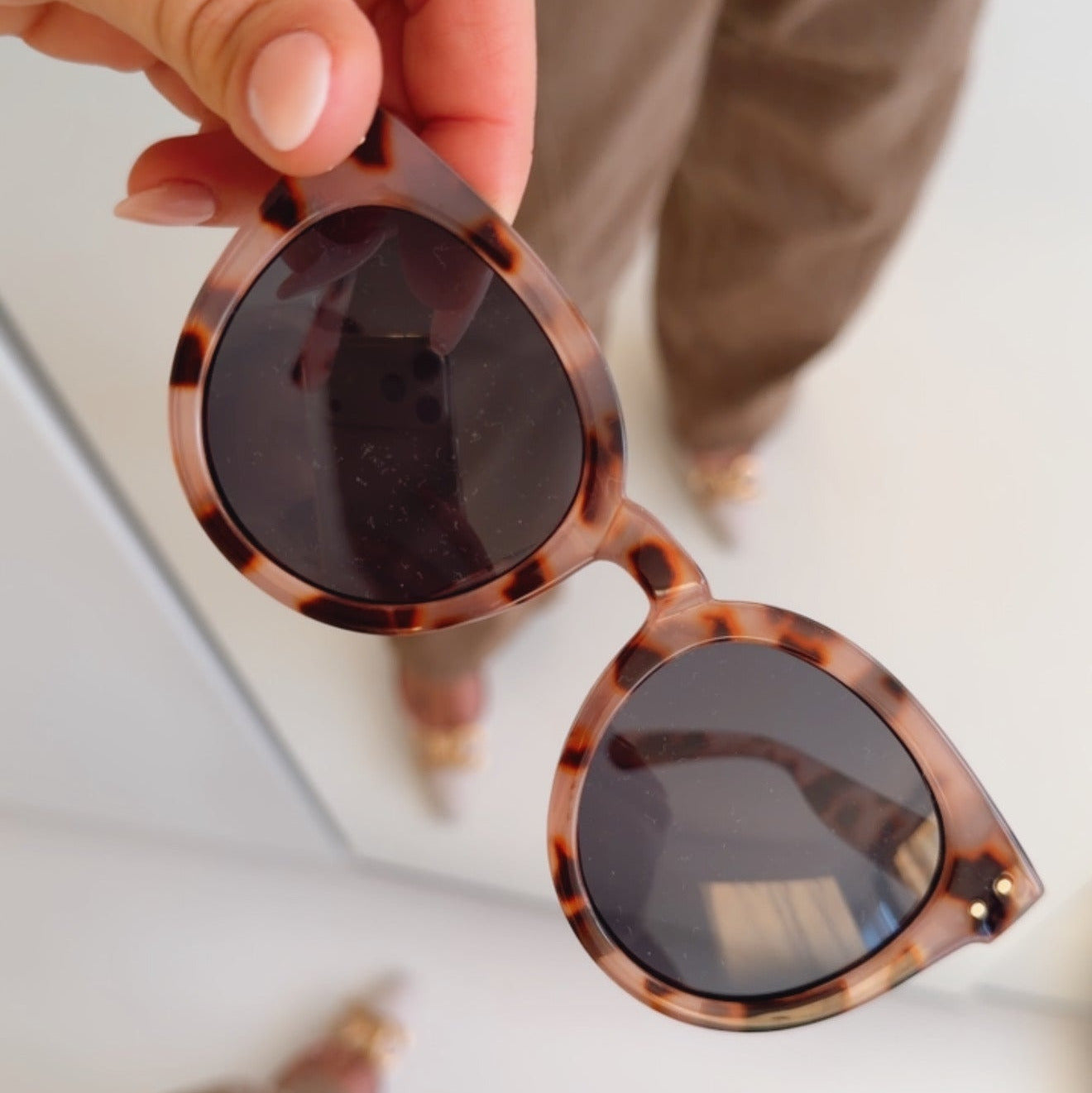 Sonnenbrille Round Cateye