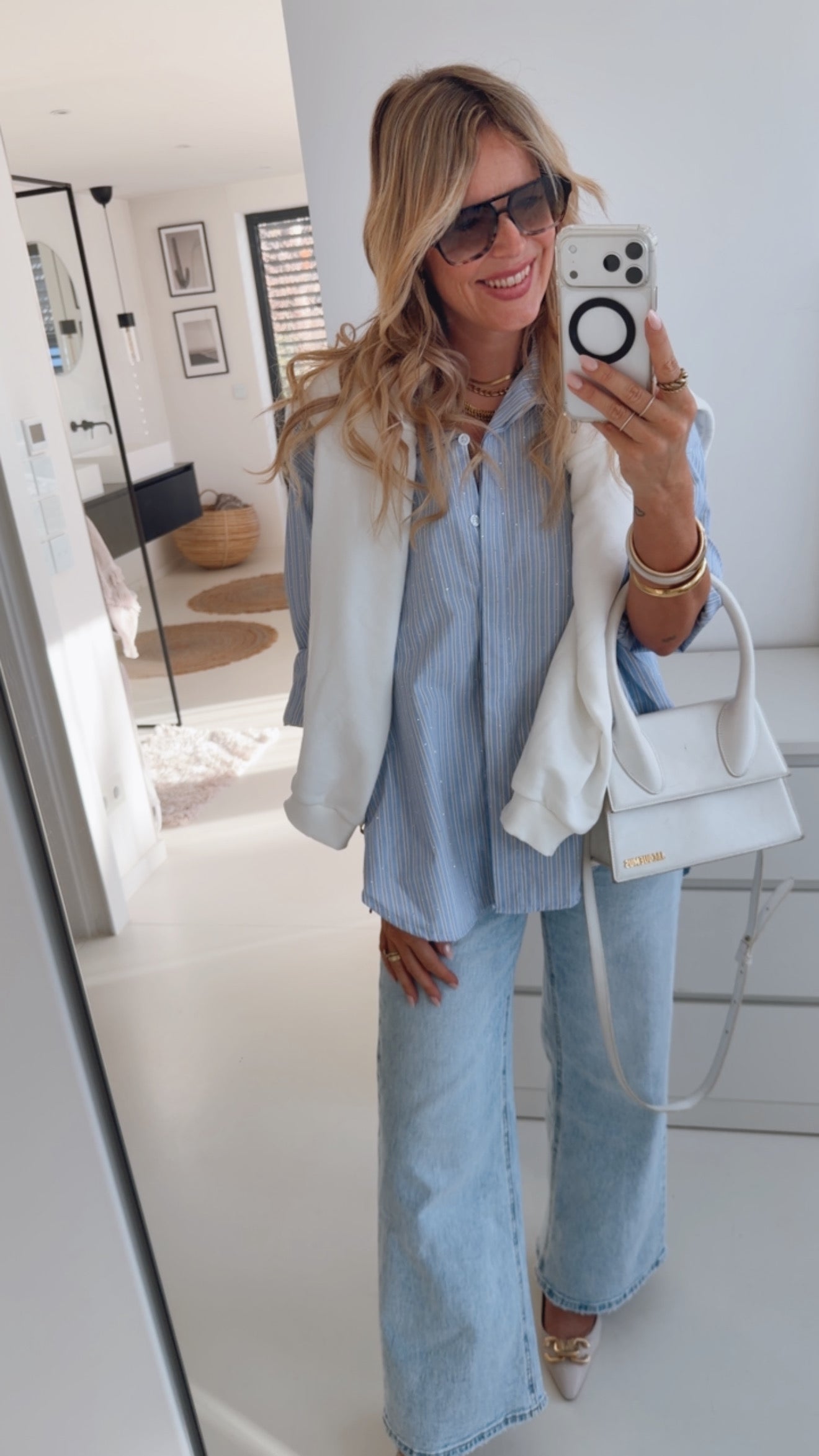 Sparkle Hemd Stripes