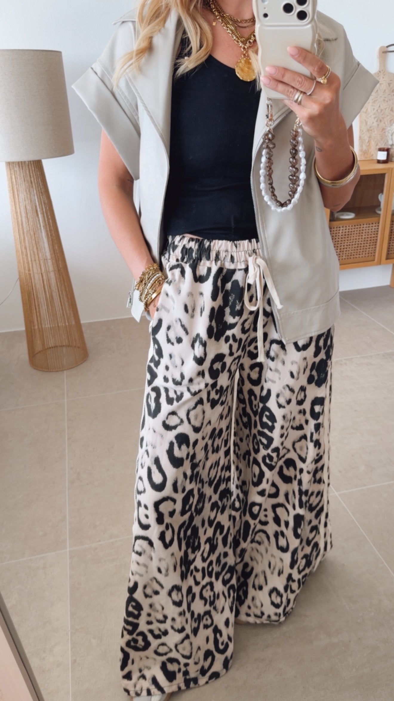 Loose Leo Jogpants Stripes