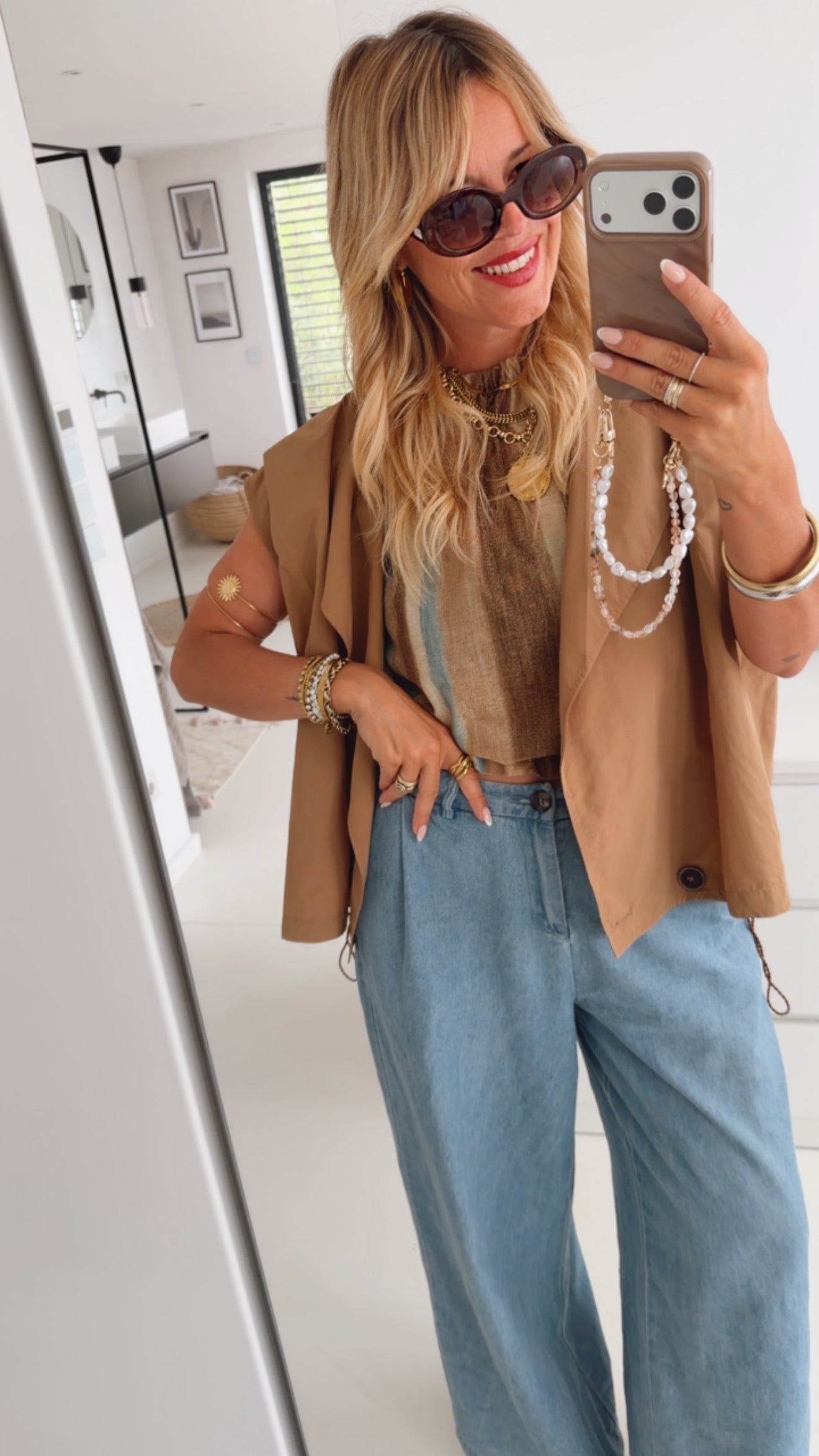 Midi Weste Oversize