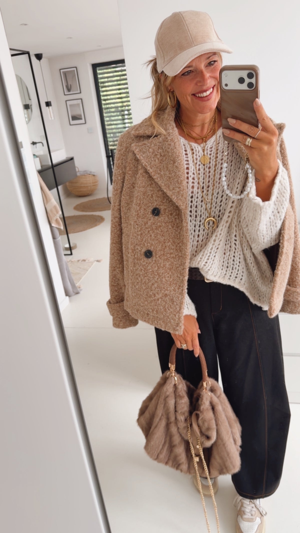 Cozy Jacke Double Button