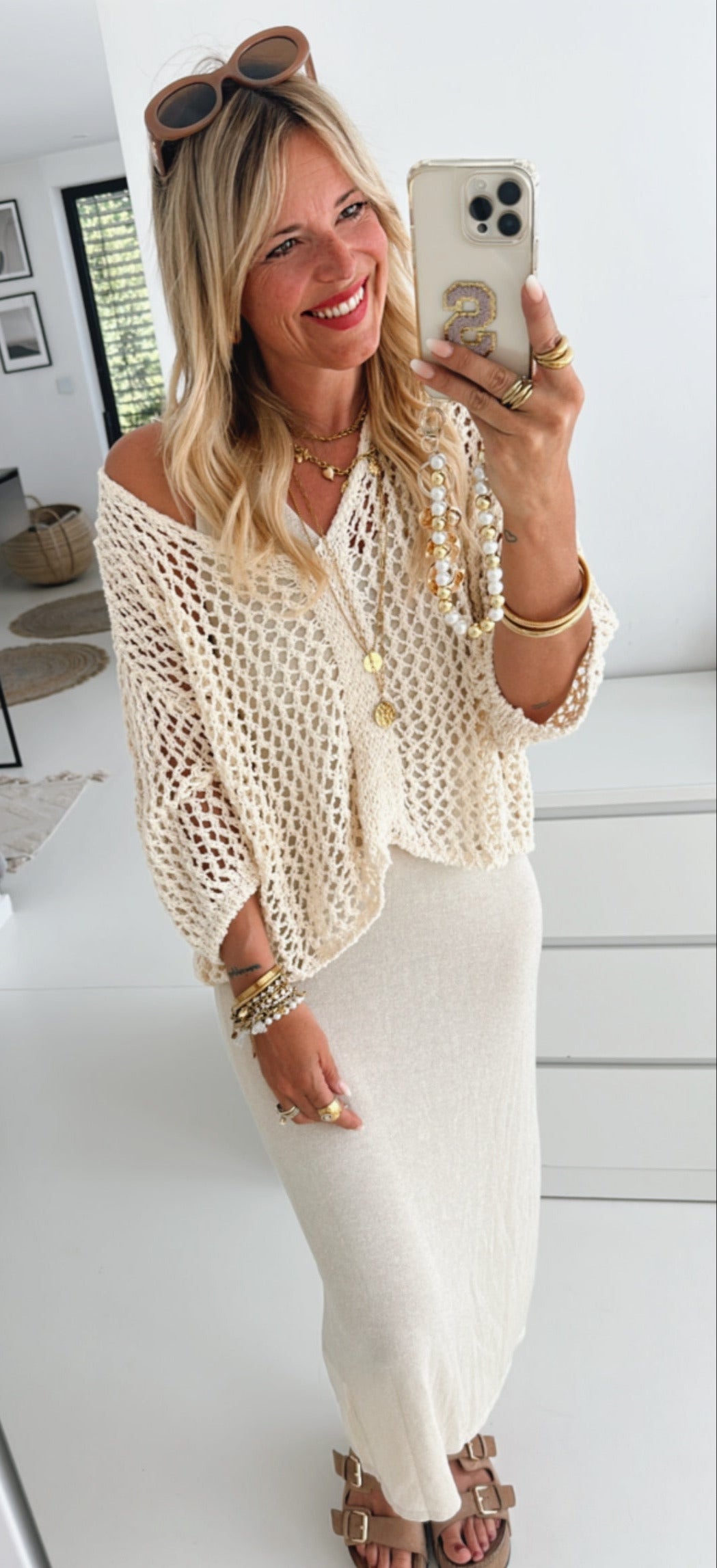 Knit Kleid Glitter
