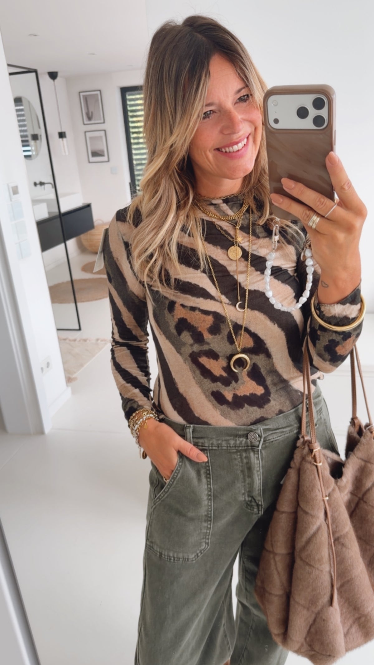 Sheer Shirt Animal