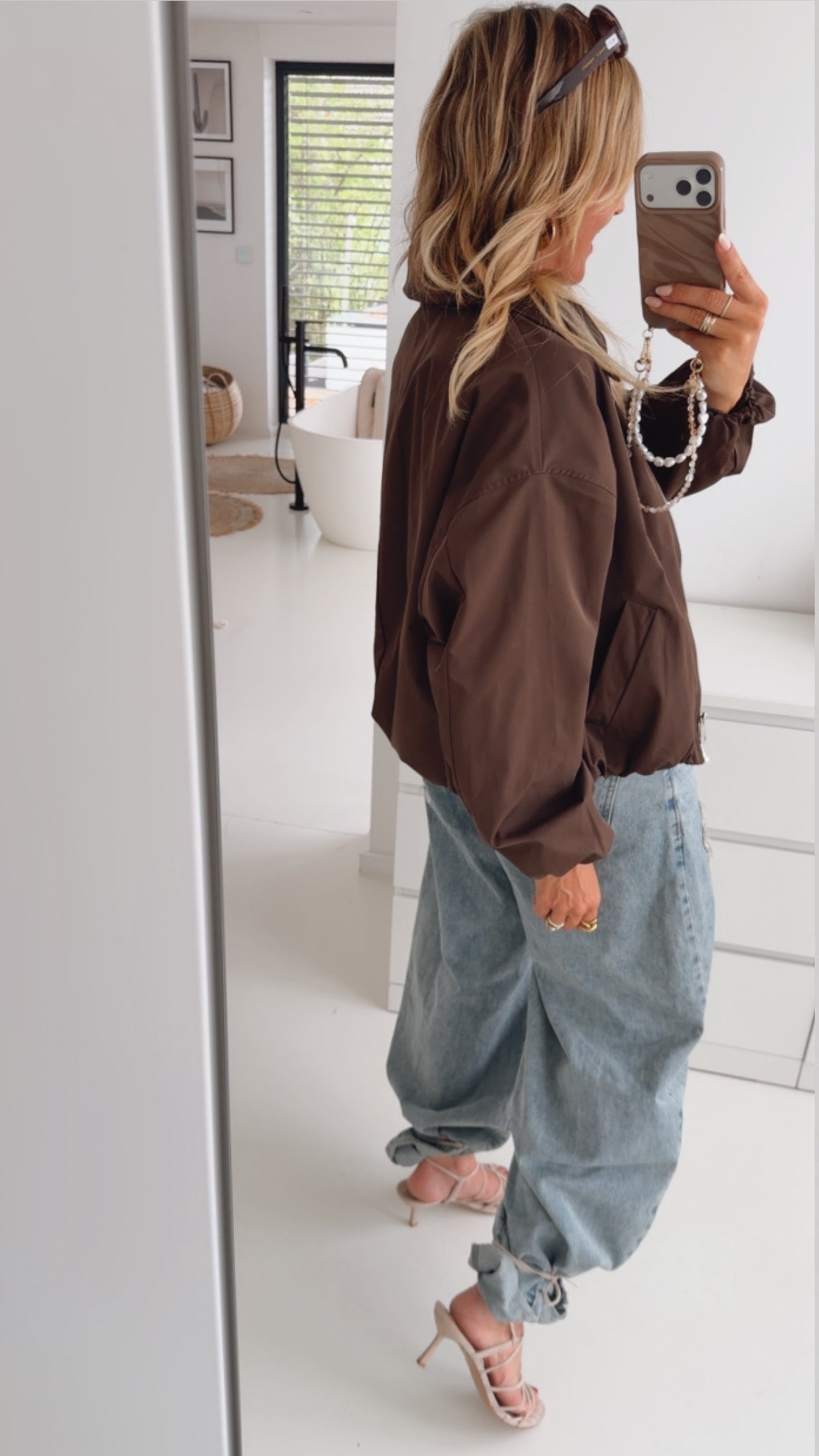 Midi Jacke Oversize