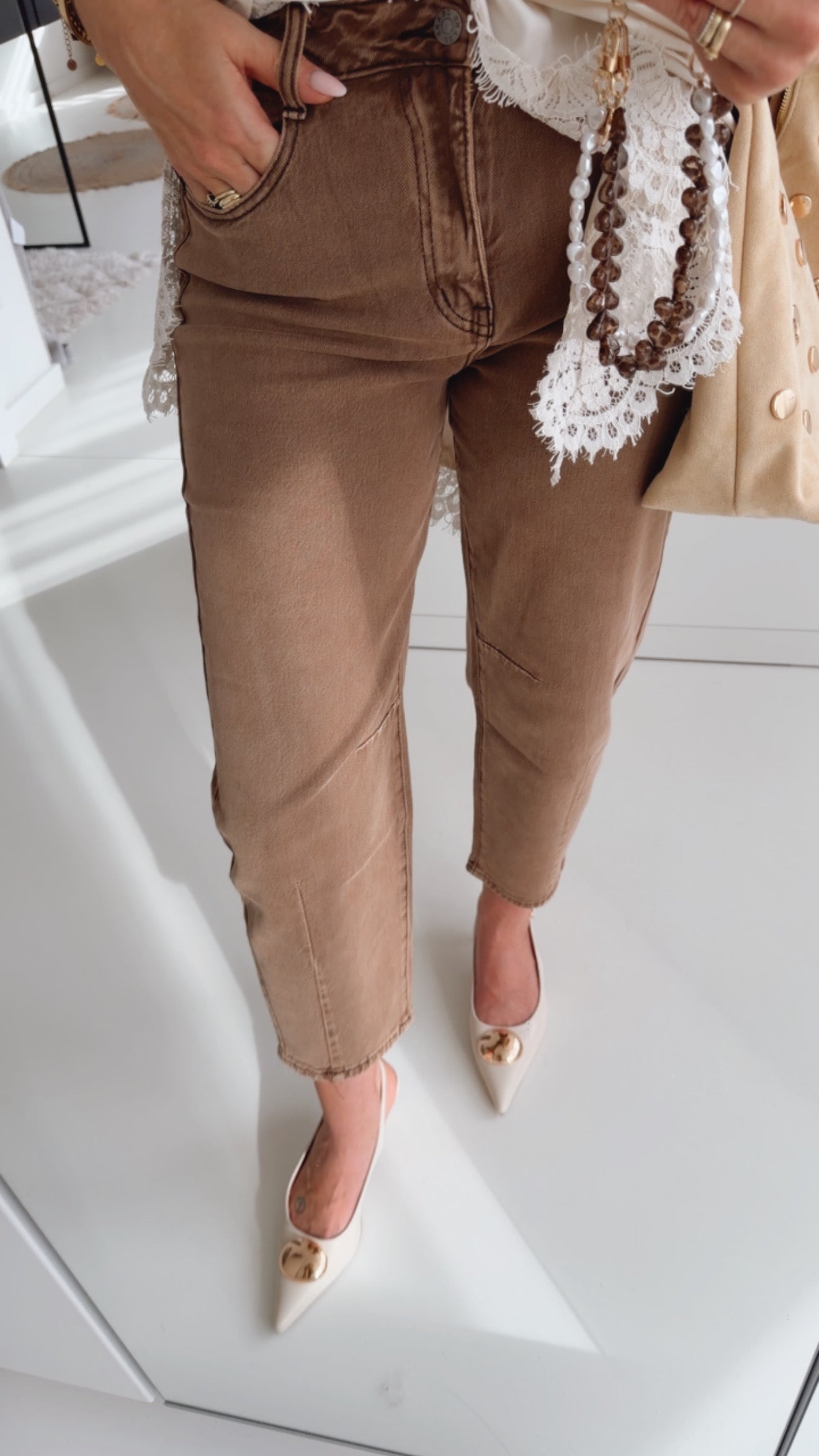 Jeans Mom Fit Darts