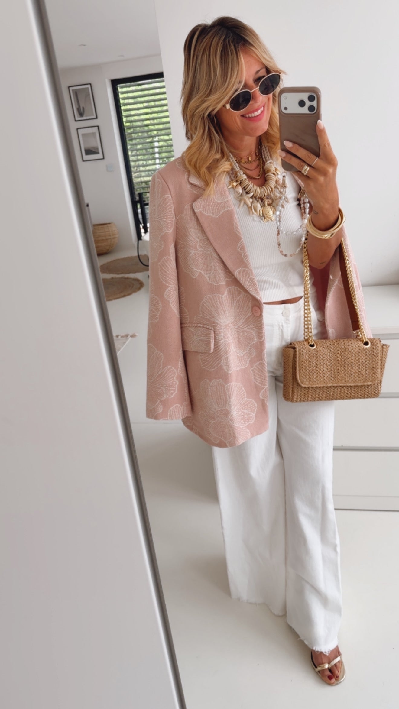 Blazer Big Flowers