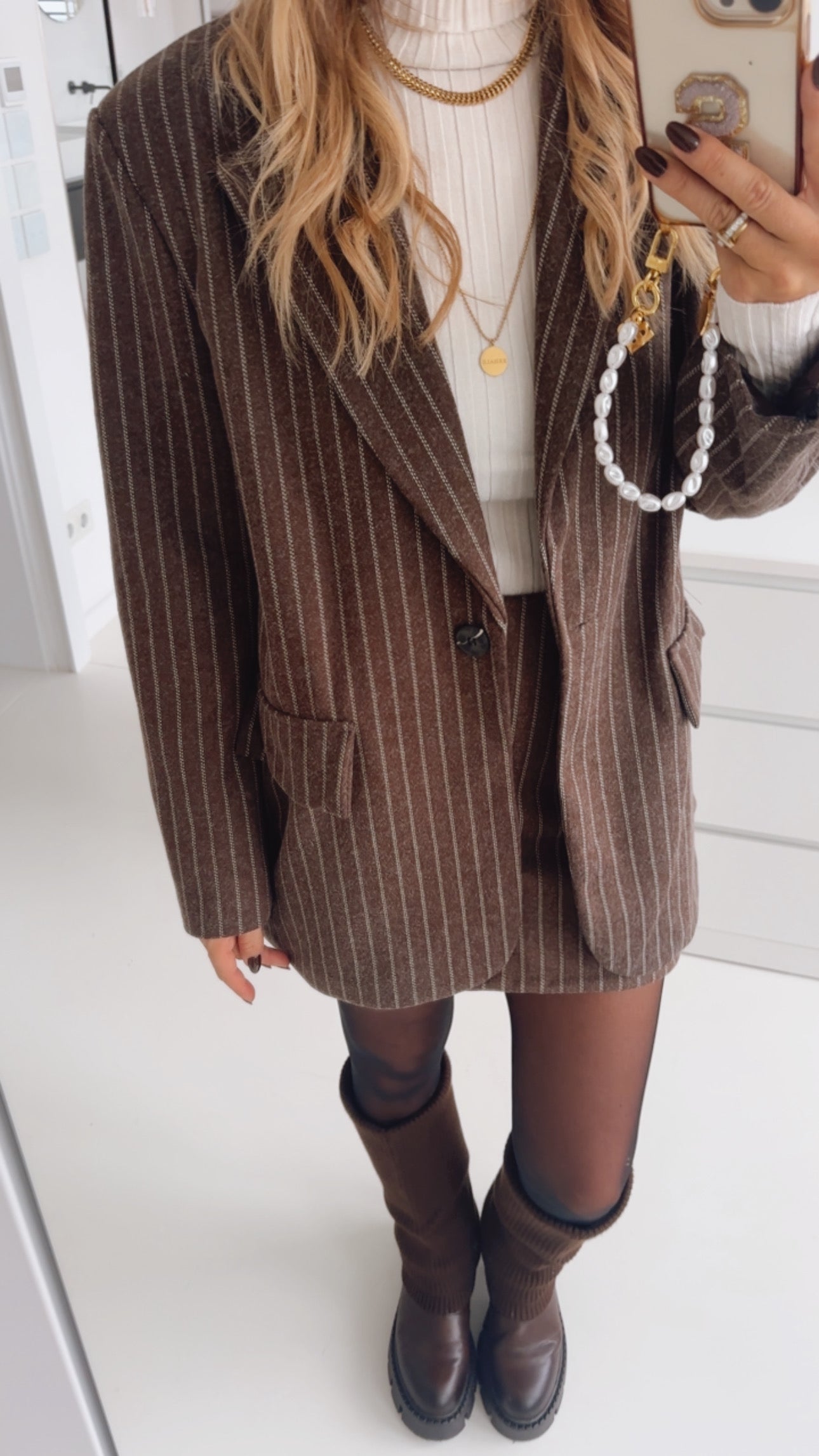 Blazer Cosy Pin Stripes