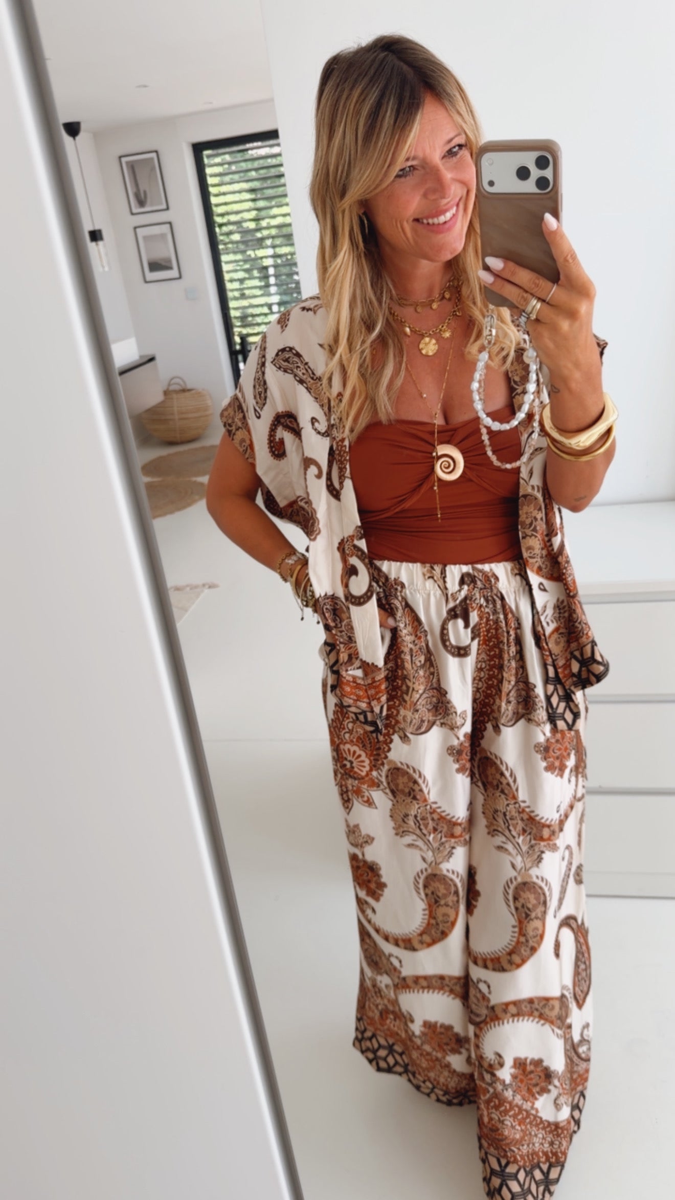 Kimono Style Bindeoberteil