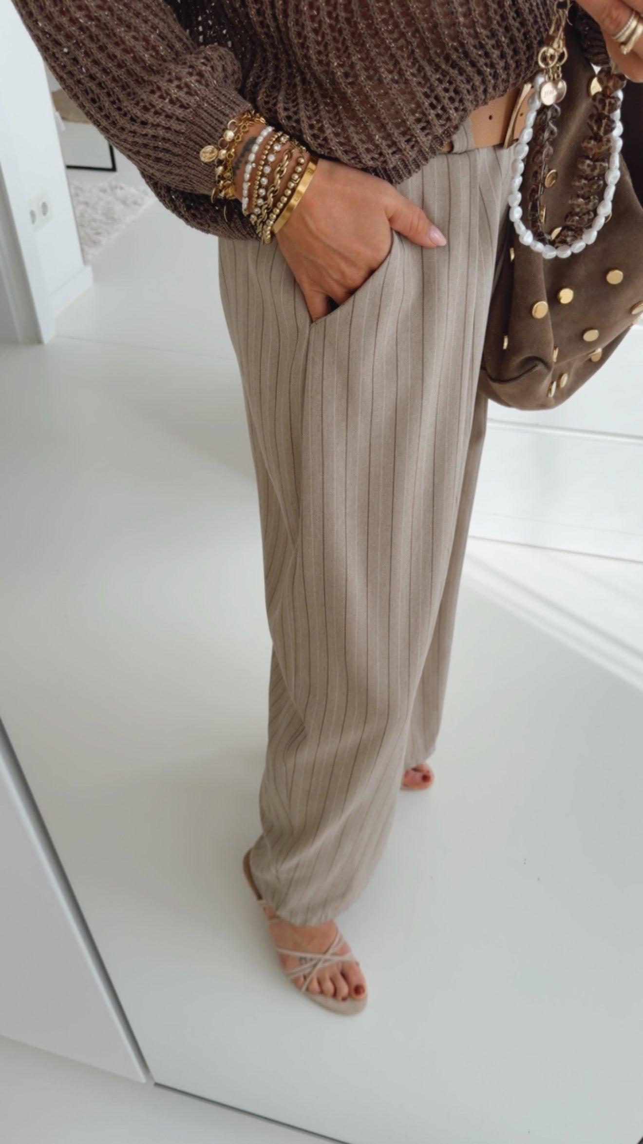 Hose Fine Stripes
