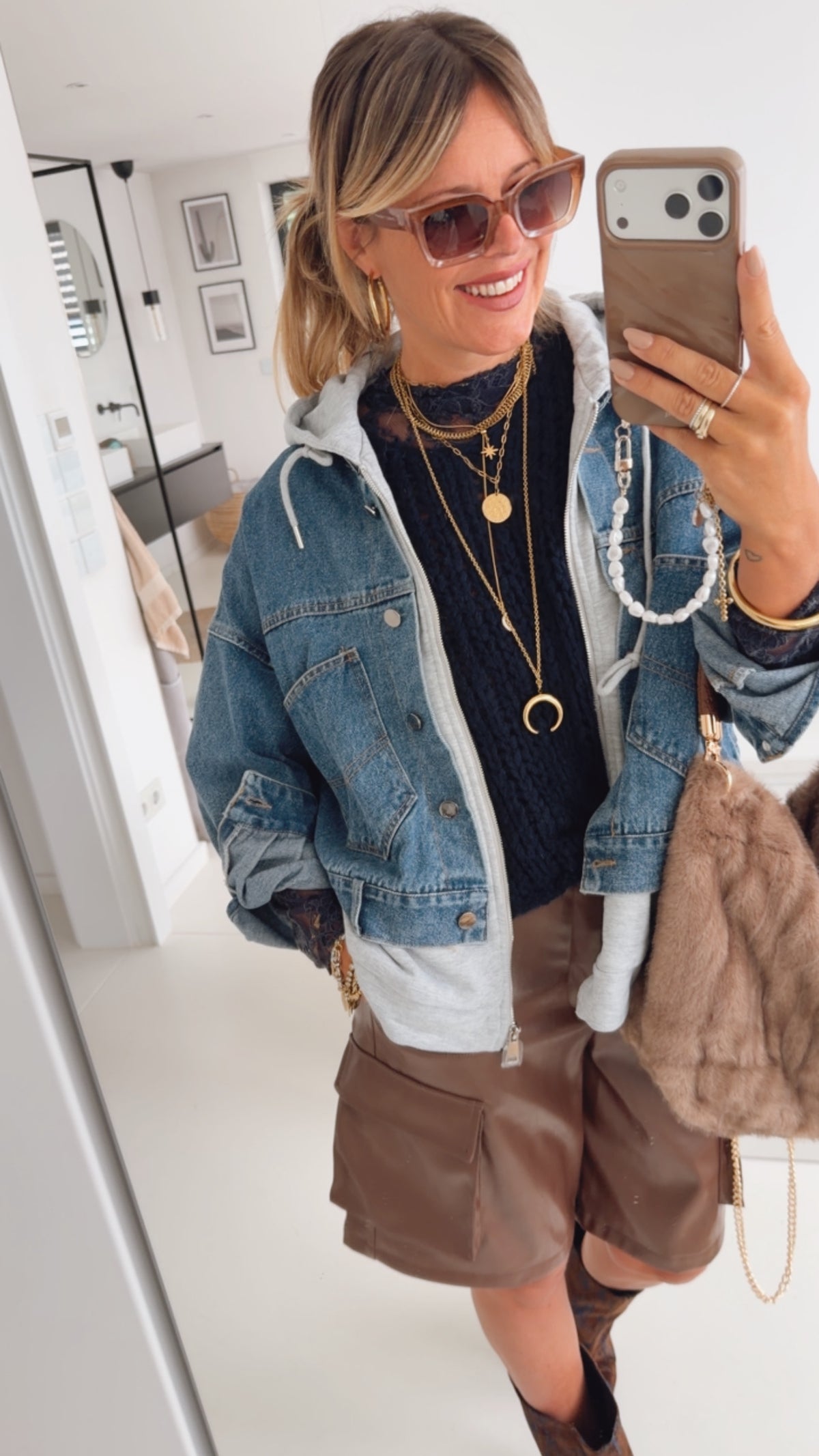 Double Jacke Sweater Jeans
