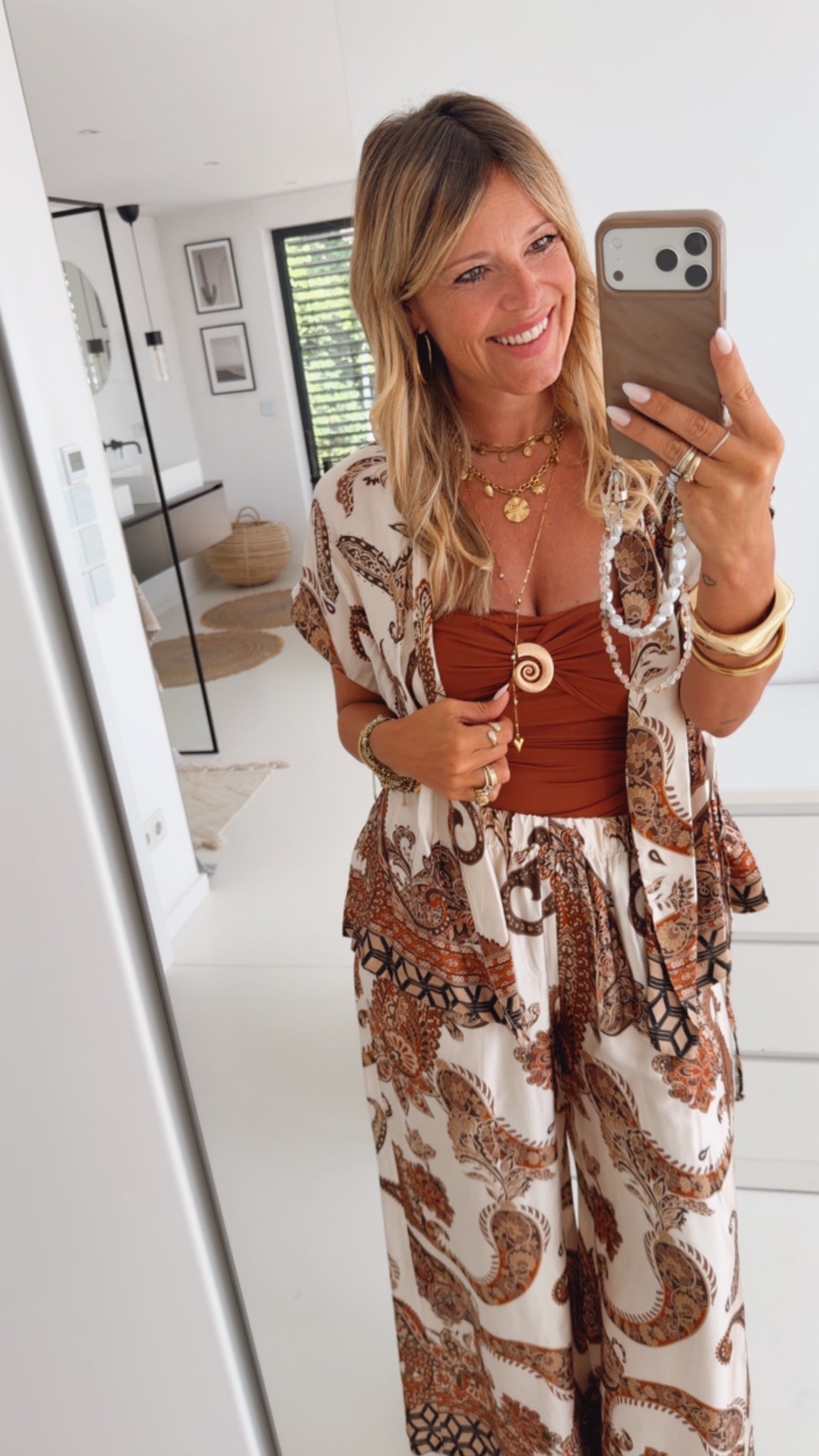 Kimono Style Bindeoberteil