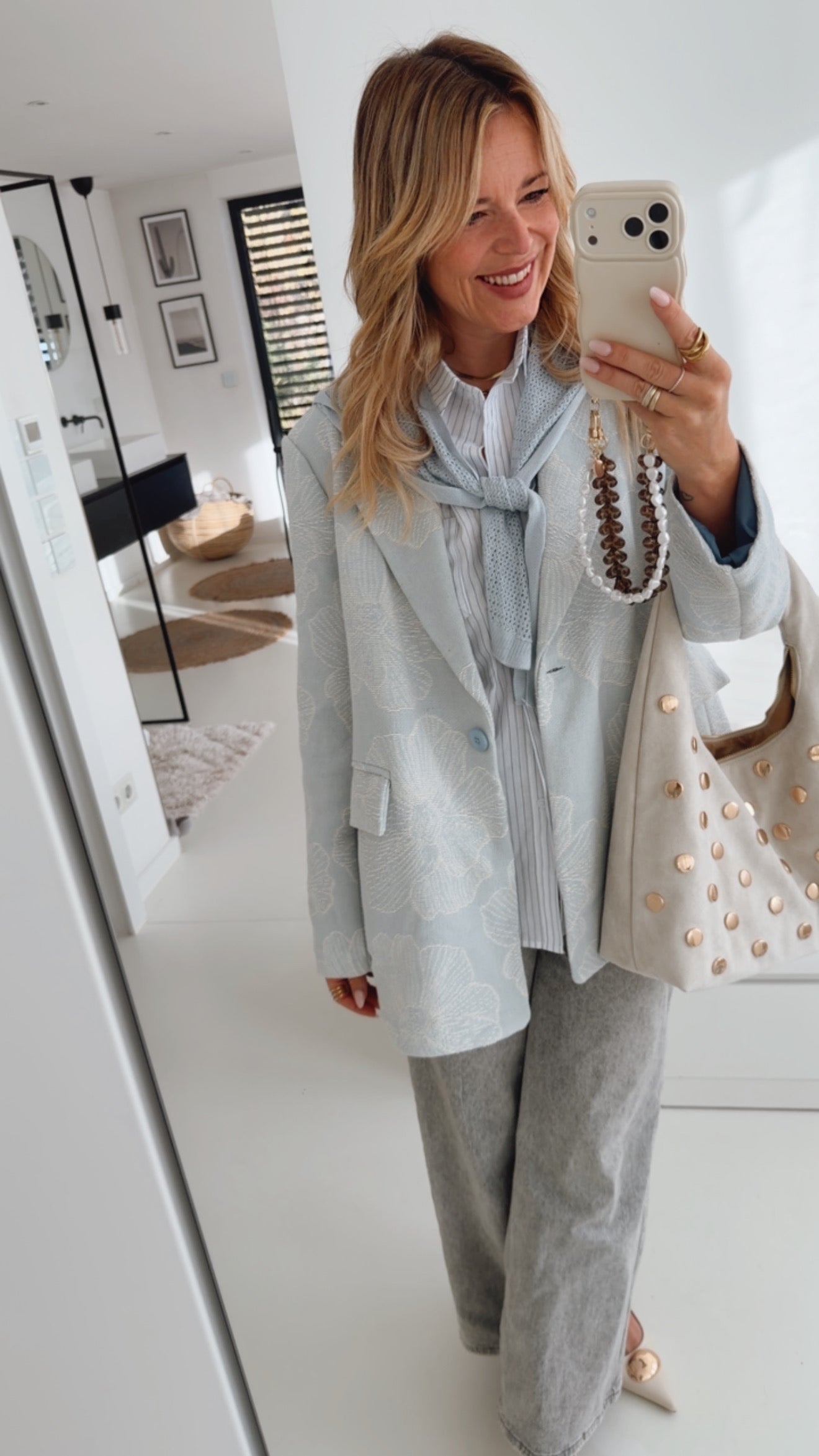 Blazer Big Flowers
