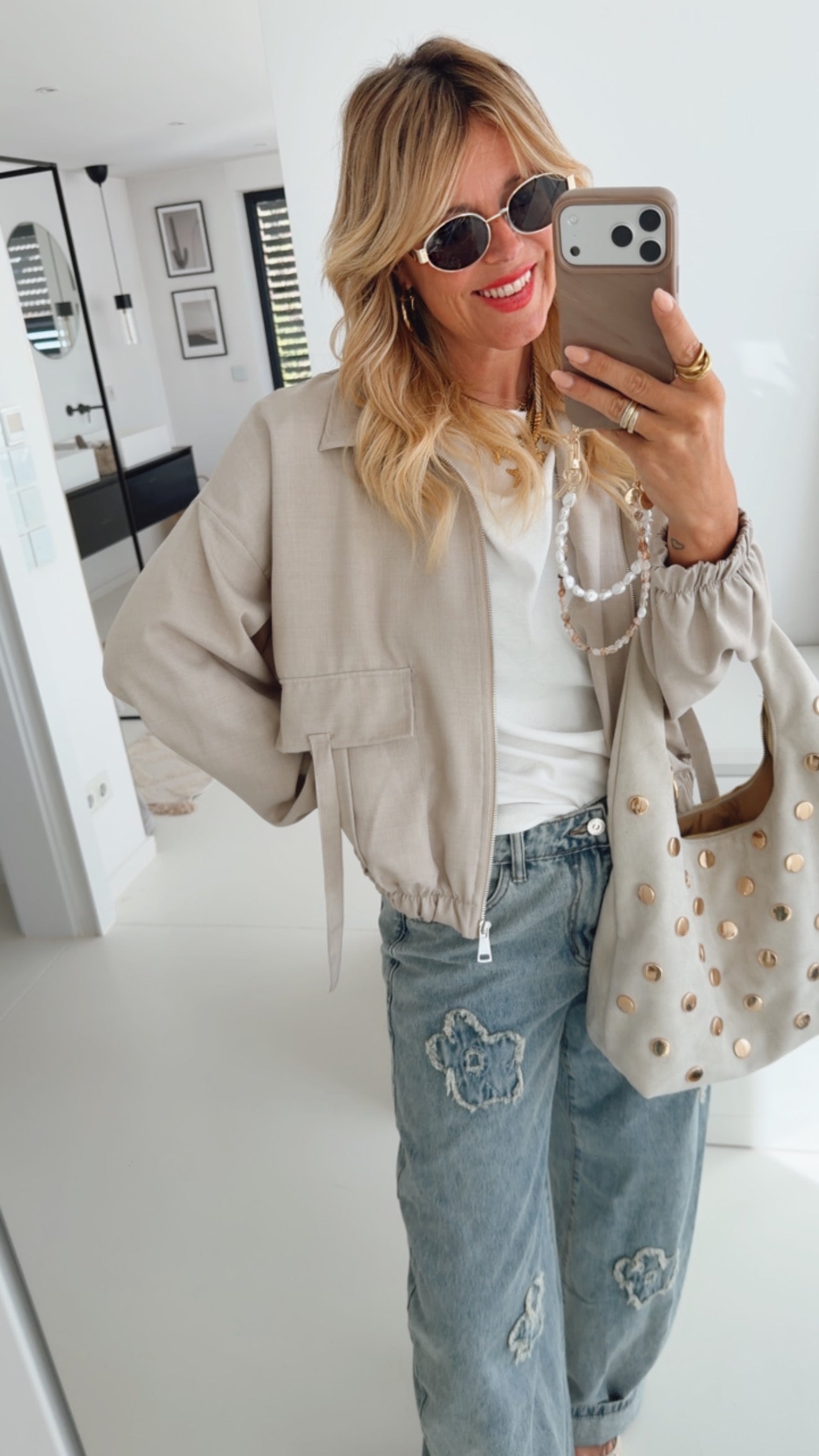 Loose Jacke Cargo Style
