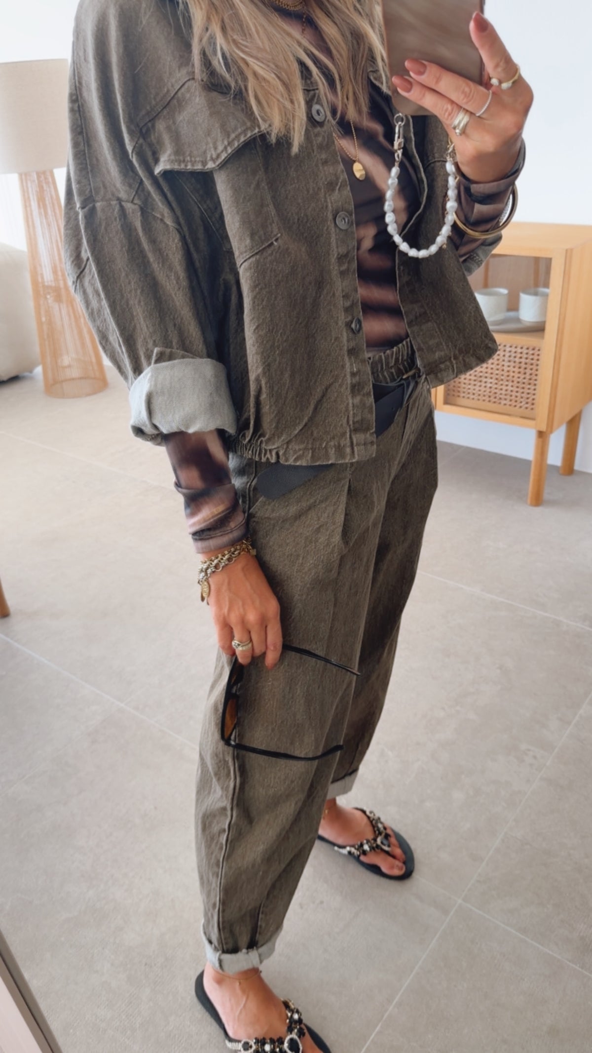 Jeans a Like mit Gummibund