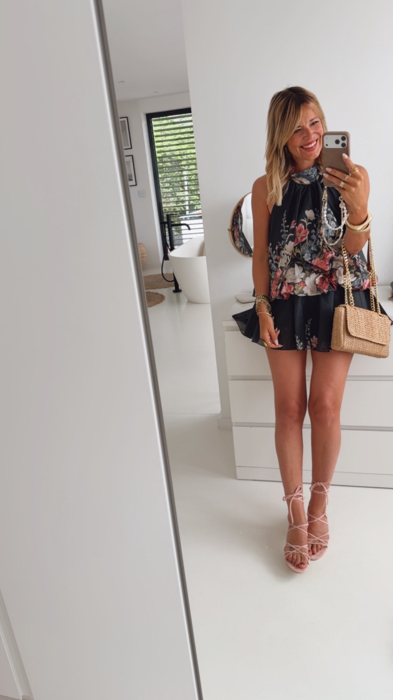 Playsuit Flower Dress
