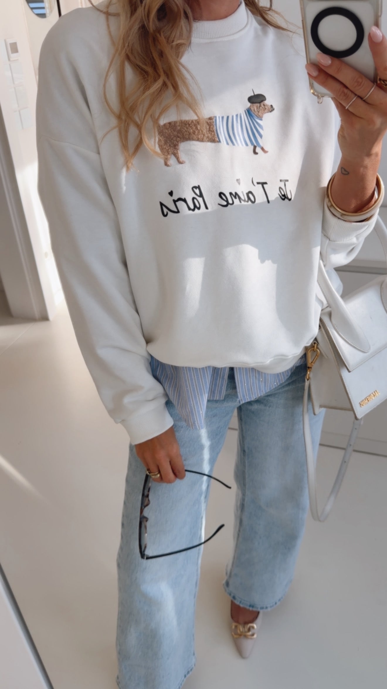 Crewneck Sweat Pulli Dackel